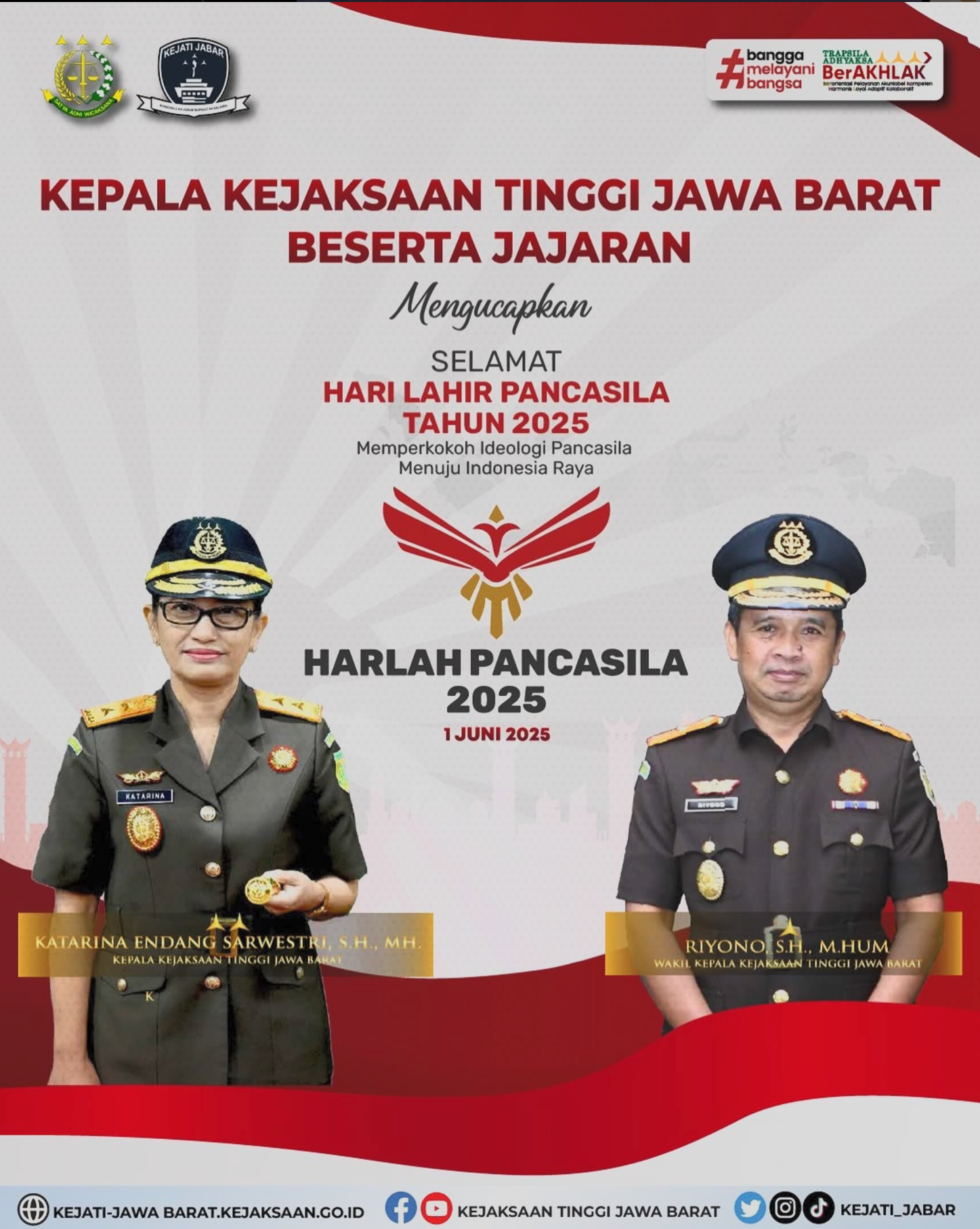 KSelamat Hari Lahir Pancasila Tahun 2025 Memperkokoh Ideologi Pancasila Menuju Indonesia Raya