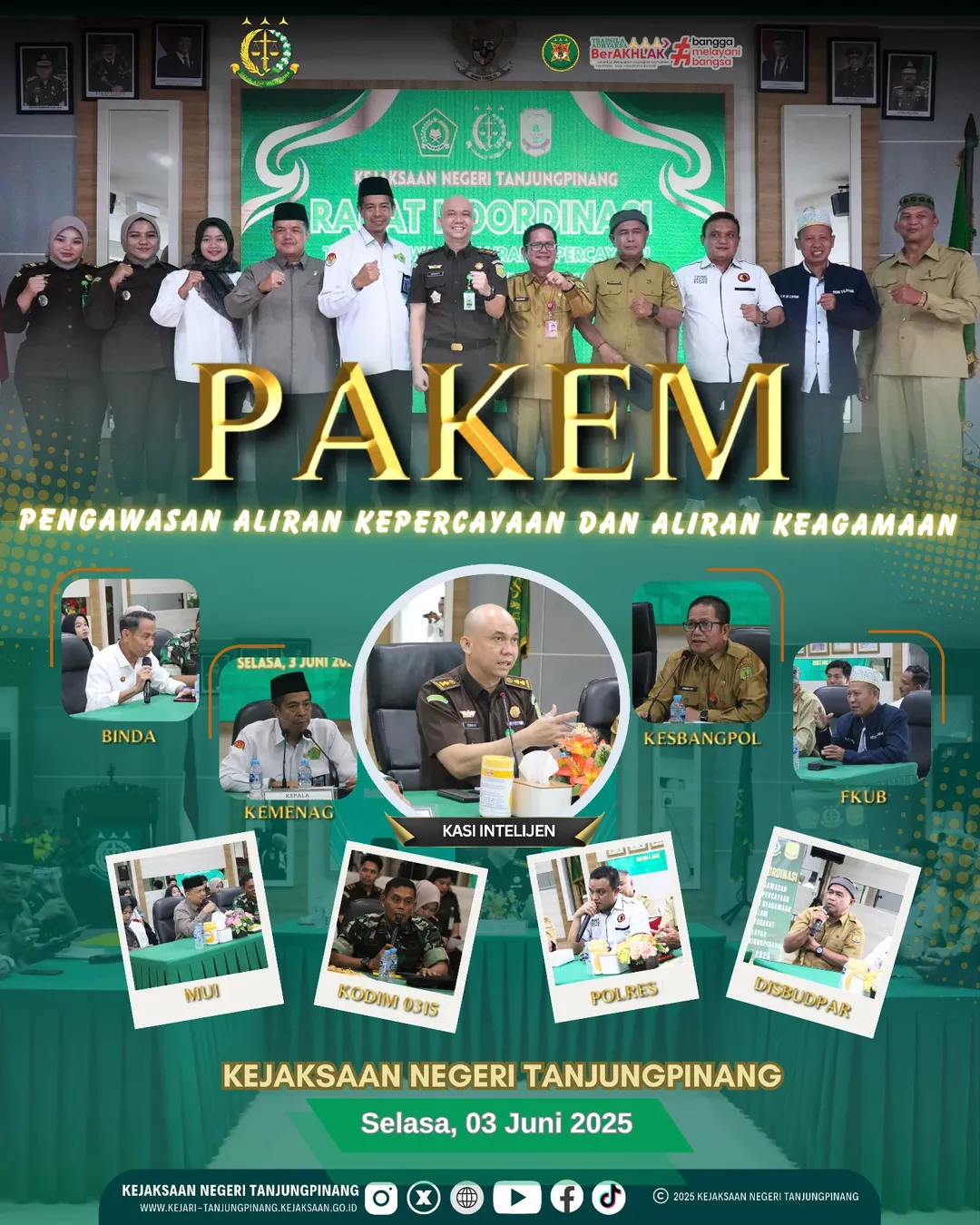 Pengawasan Aliran Kepercayaan dan Aliran Kepercayaan Kejaksaan Negeri Tanjungpinang