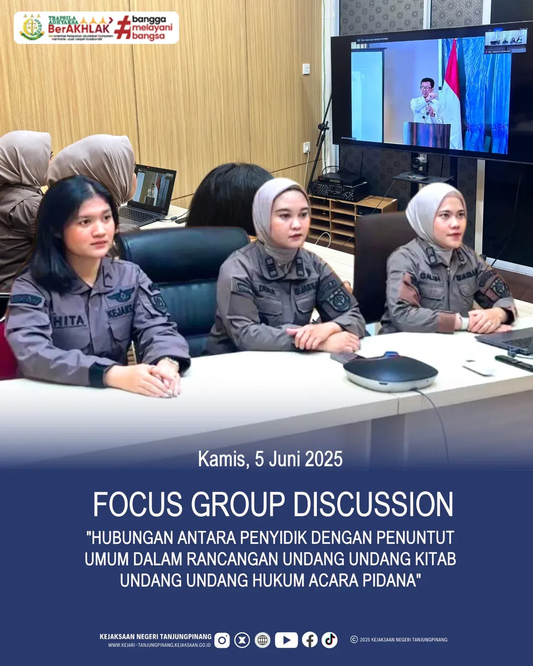 Focus Group DiscussionHubungan Antara Penyidik dengan Penuntut Umum dalam Rancangan Undang-Undang Kitab Undang Undang Hukum Acara Pidana