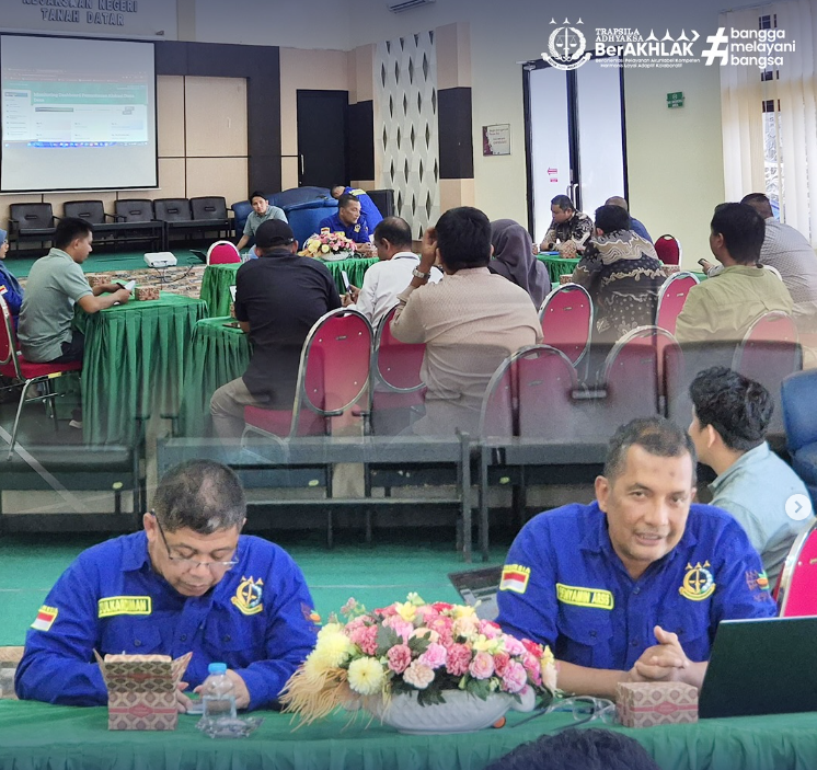 Monitoring pelaksanaan Program Jaga Desa di wilayah Kejaksaan Negeri Tanah Datar dan Kejaksaan Negeri Payakumbuh.
