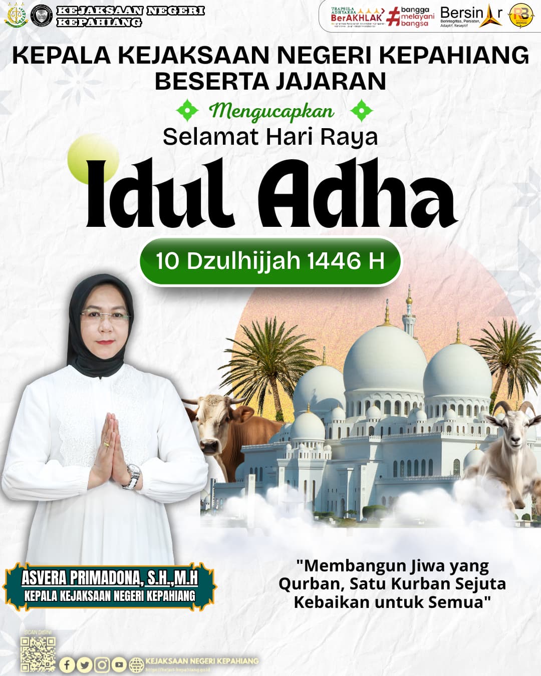 Selamat Hari Raya Idul Adha 1446 Hijriah.