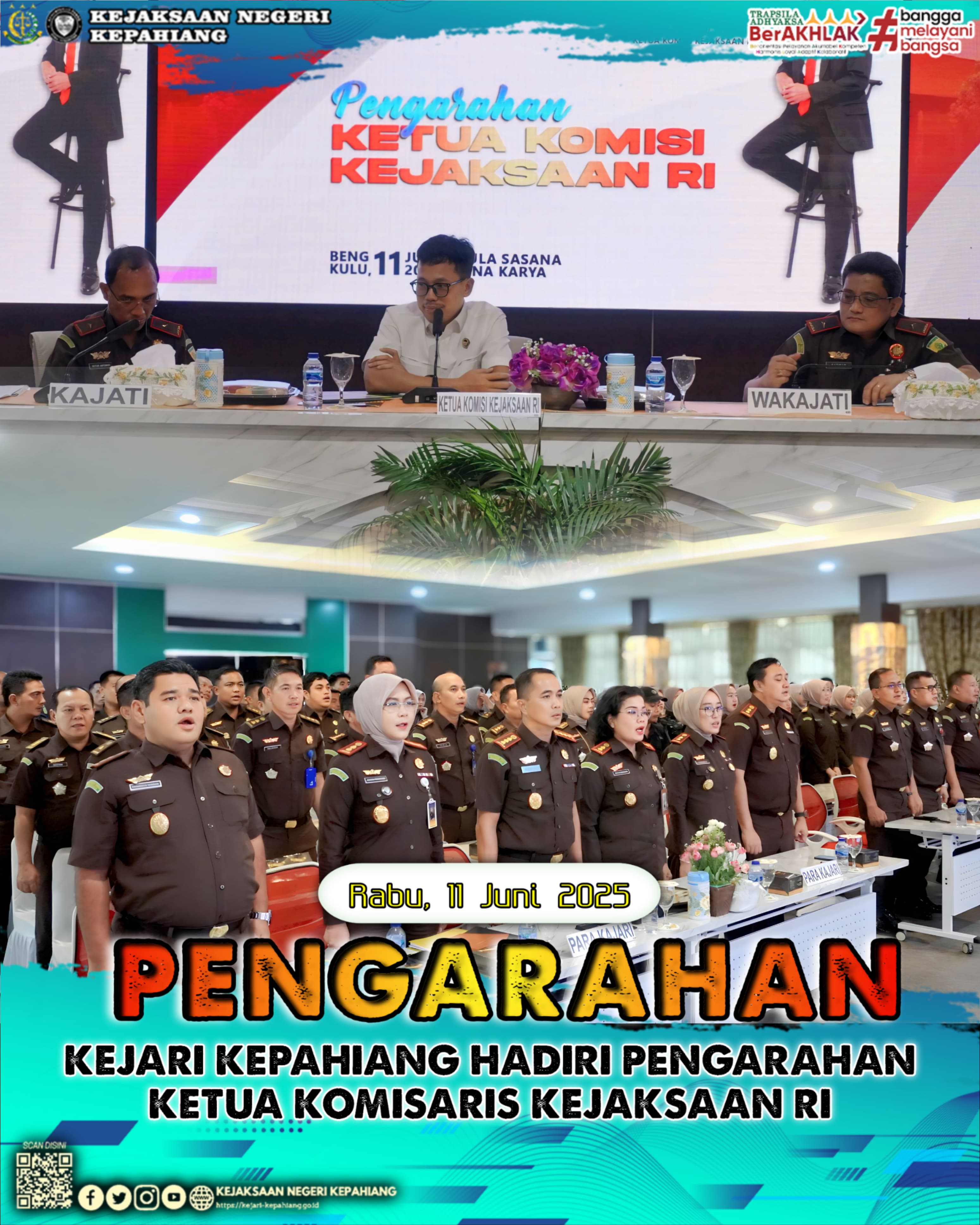 PENGARAHAN KETUA KOMISARIS KEJAKSAAN RI