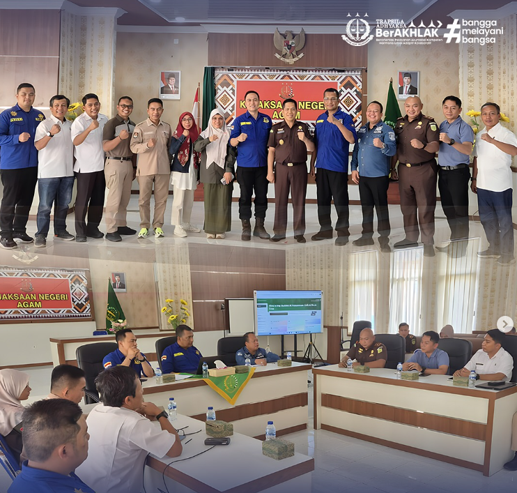 Monitoring dan Evaluasi Program Jaga Desa di Wilayah Kejaksaan Negeri Agam