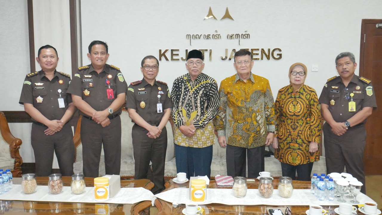 KAJATI JATENG SAMBUT SILATURAHMI KELUARGA BESAR PURNA ADHYAKSA WILAYAH JATENG