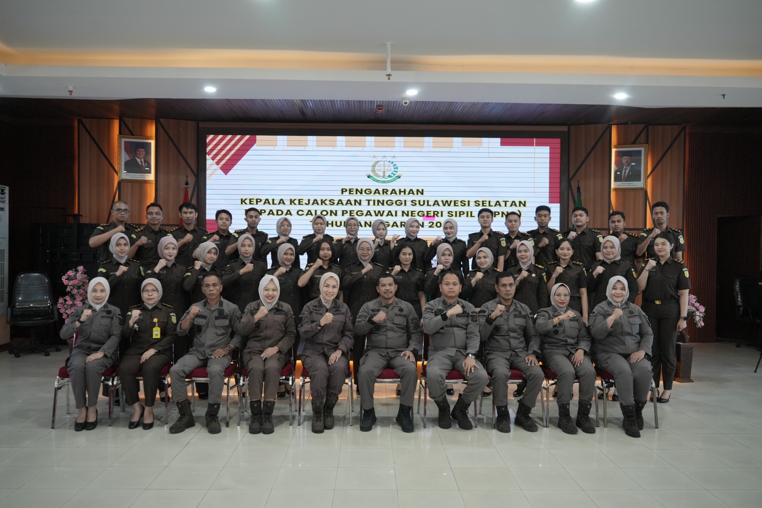 Kajati Sulsel Agus Salim Beri Arahan Kepada Cpns Tahun 2024  Kenali tugas dan kewenangan kejaksaan
