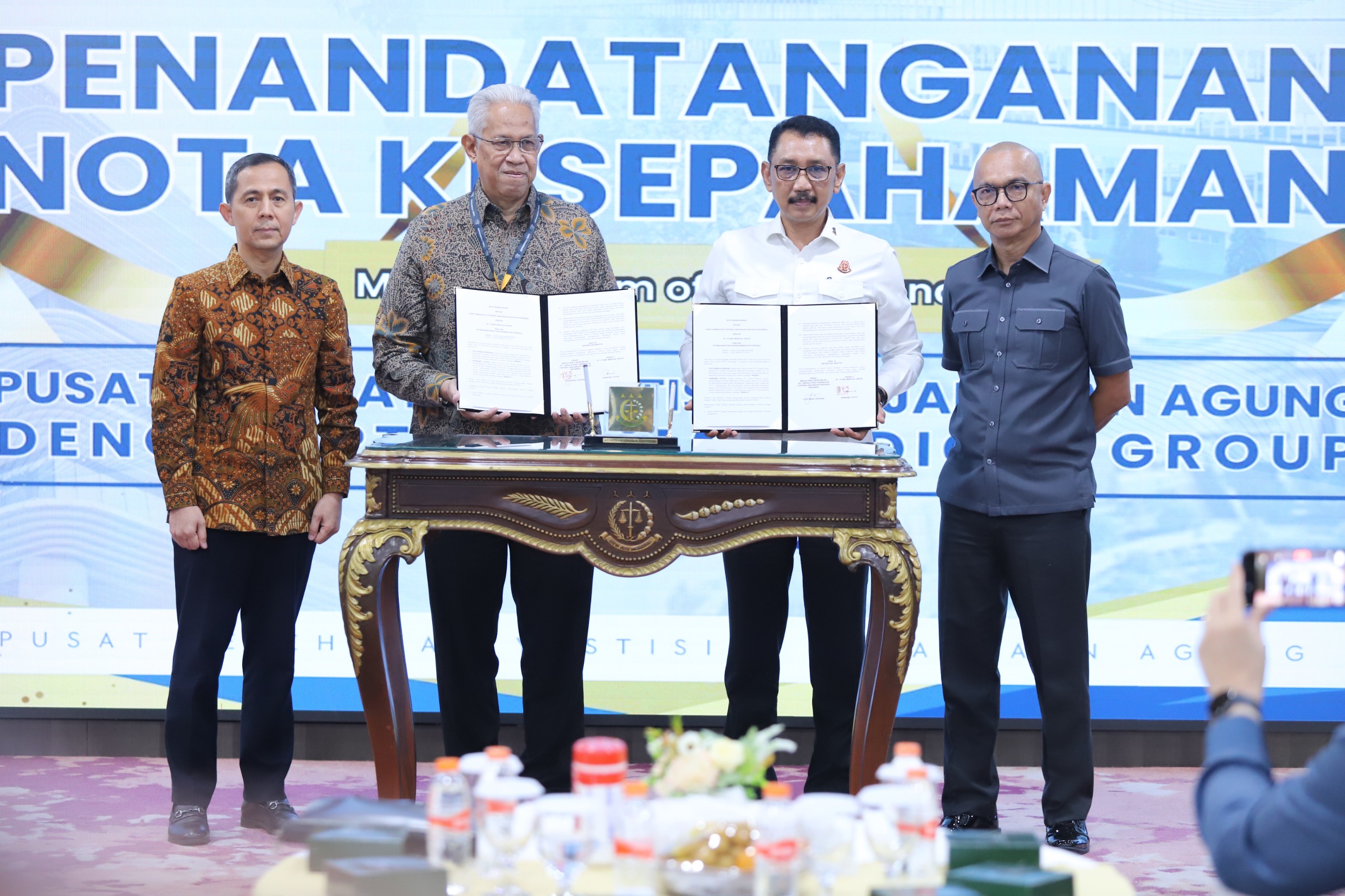 Kejaksaan RI Teken Nota Kesepahaman  dengan PT Utama Medical Group  Perkuat Layanan Kesehatan Yustisial