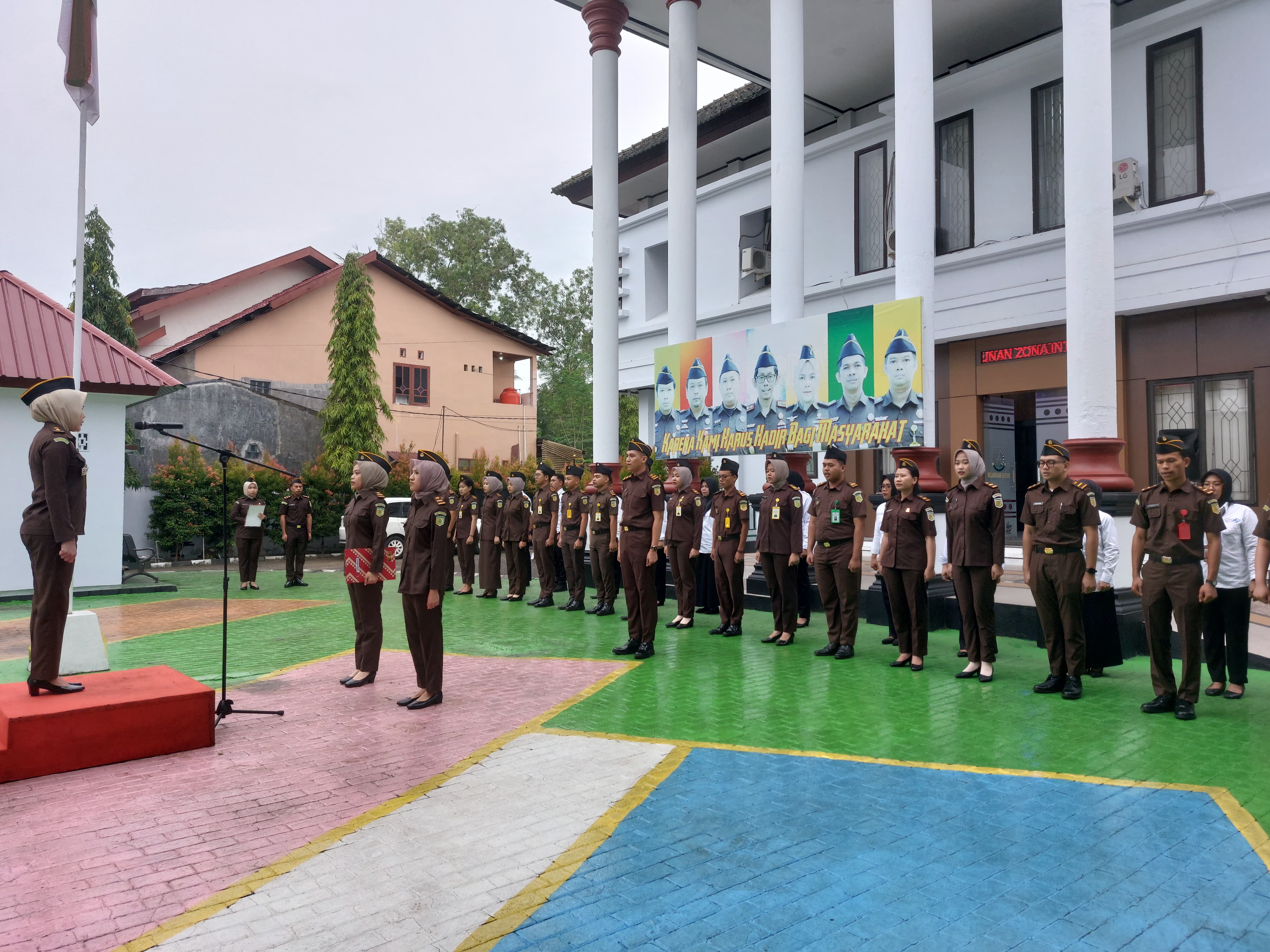 Apel Pagi Kejaksaan Negeri Kepulauan Selayar