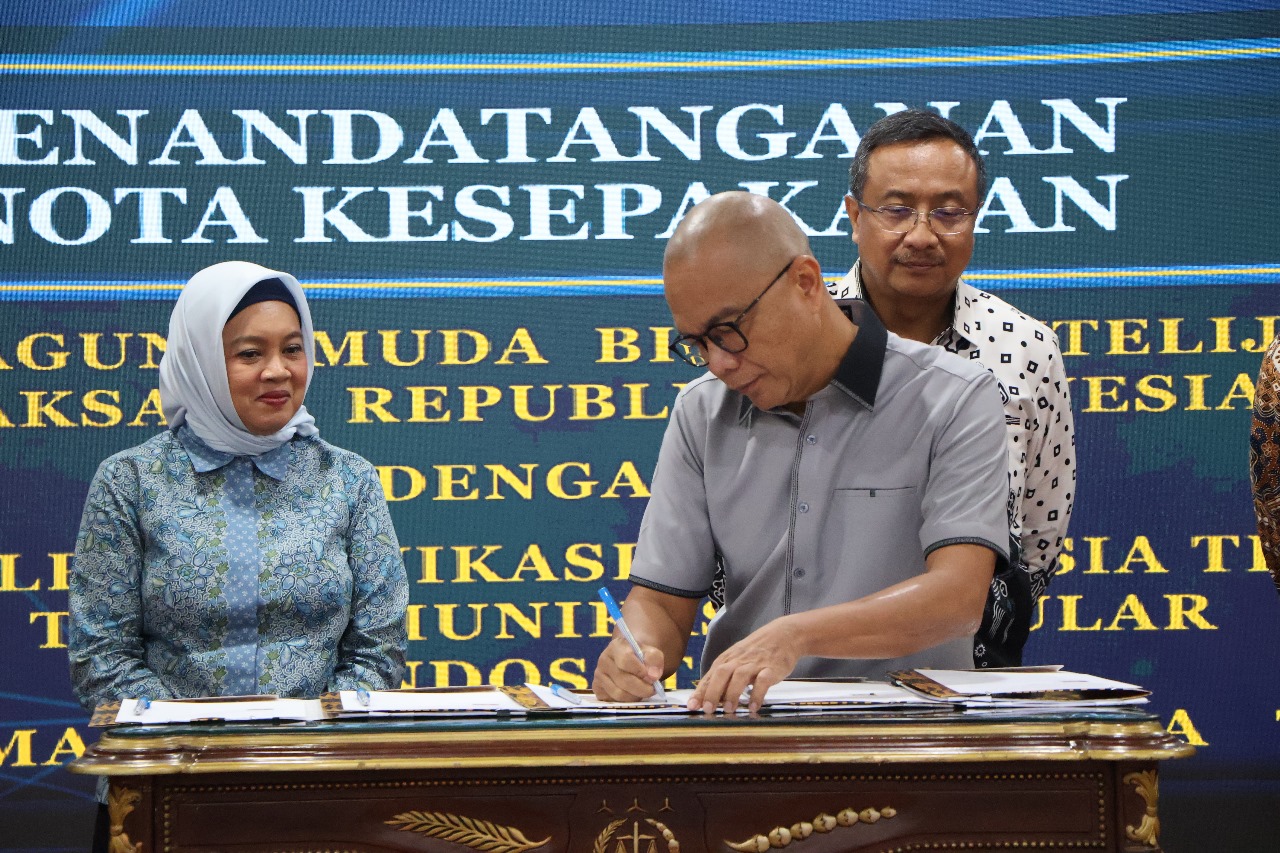 JAM-Intel Tandatangani Nota Kesepakatan Pertukaran dan Pemanfaatan Data Informasi  Dalam Rangka Penegakan Hukum