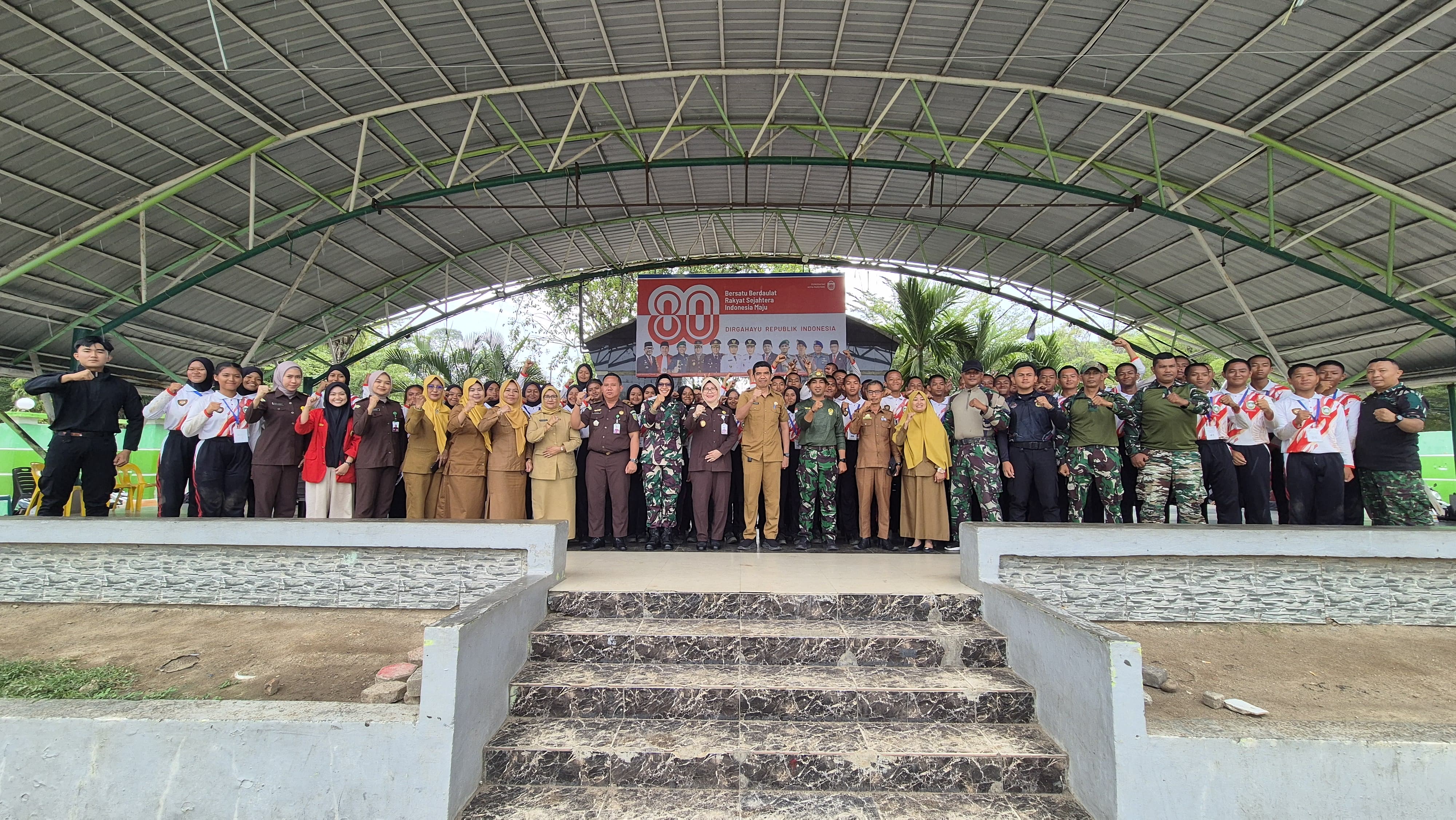 Kajari Parepare Motivasi Paskibraka, Dorong Semangat Patriotisme dan Integritas