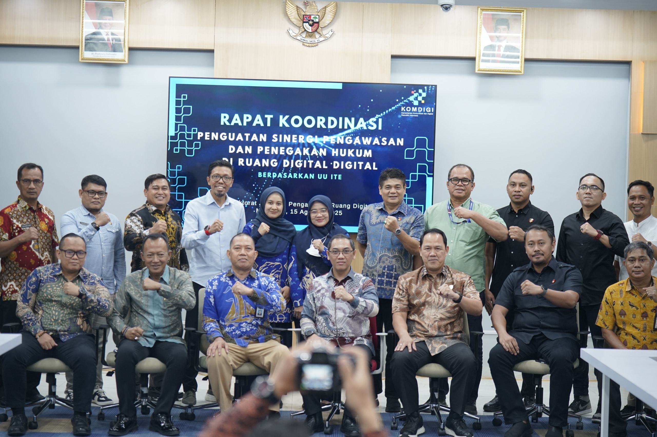 Kejati Sulsel Rakor Bersama Komdigi, Perkuat Sinergi Pengawasan dan Penegakan Hukum di Ruang Digital