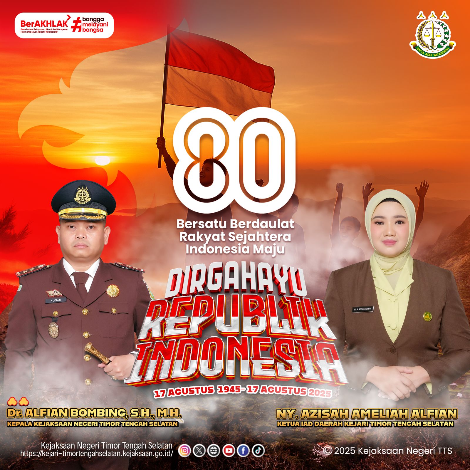 Selamat Memperingati Hari Ulang Tahun Kemerdekaan Republik Indonesia Tahun 2025