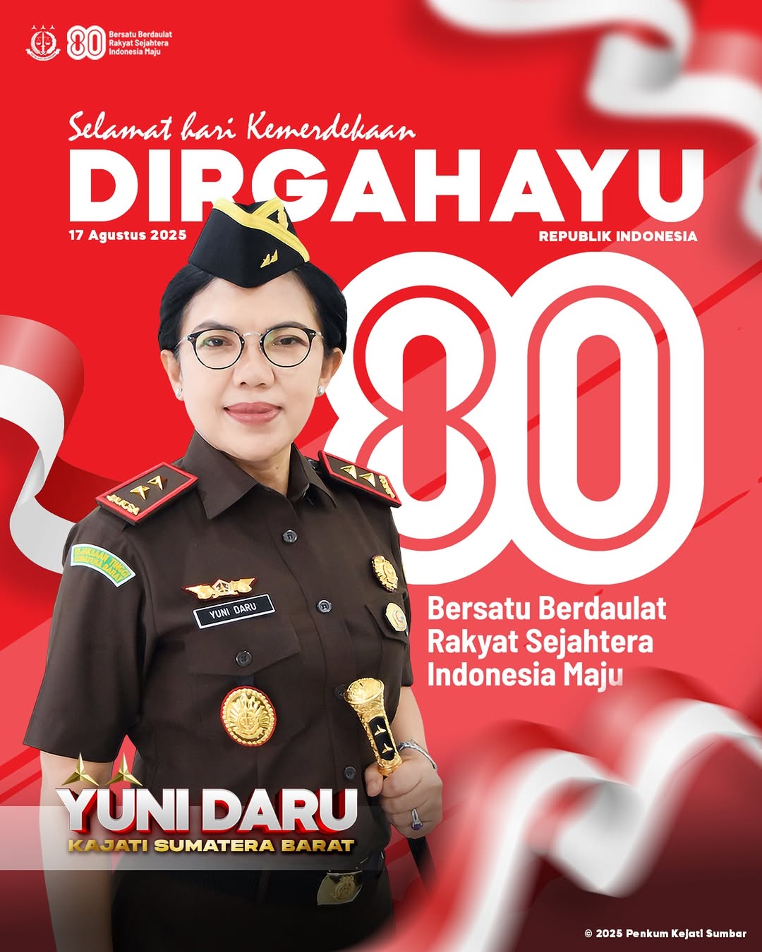 Dirgahayu Republik Indonesia ke-80
