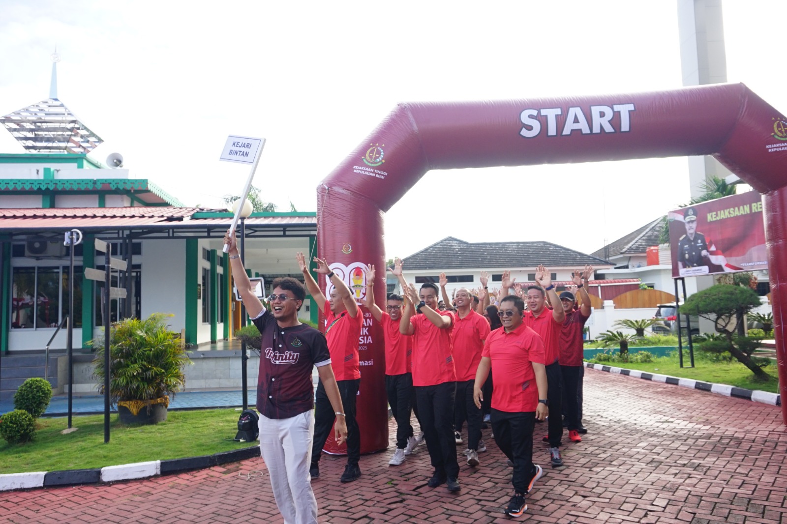 PEMBUKAAN PEKAN OLAHRAGA SAMBUT HARI LAHIR KEJAKSAAN TH 2025