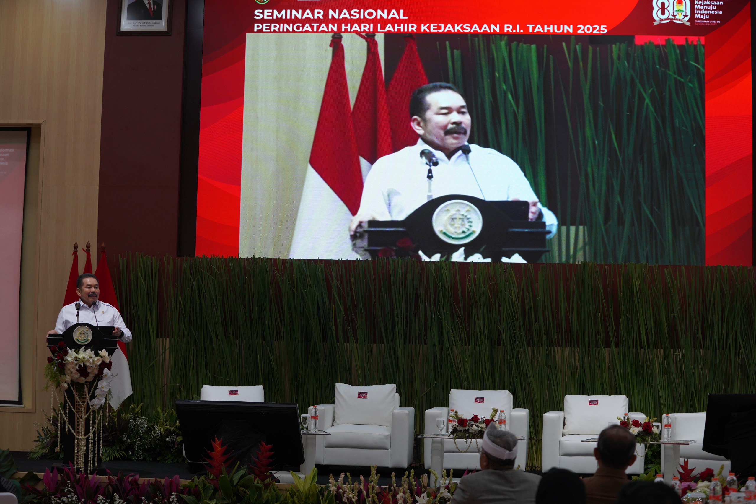 Seminar Nasional Sambut Hari Lahir Kejaksaan, Jaksa Agung Dorong Pemulihan Aset  melalui Kesepakatan Penundaan Penuntutan