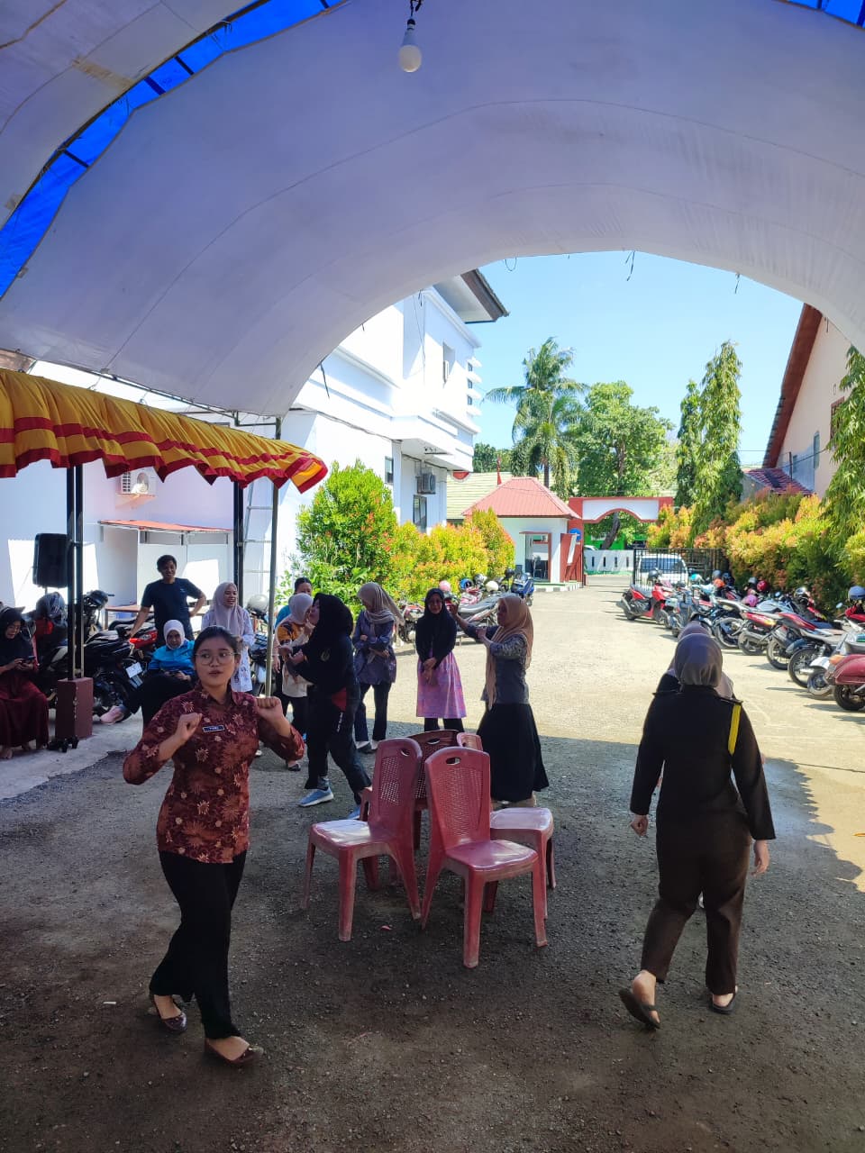 Lomba Musical Chair dalam rangka memperingati Hari Lahir Kejaksaan Republik Indonesia ke-80 Tahun 2025