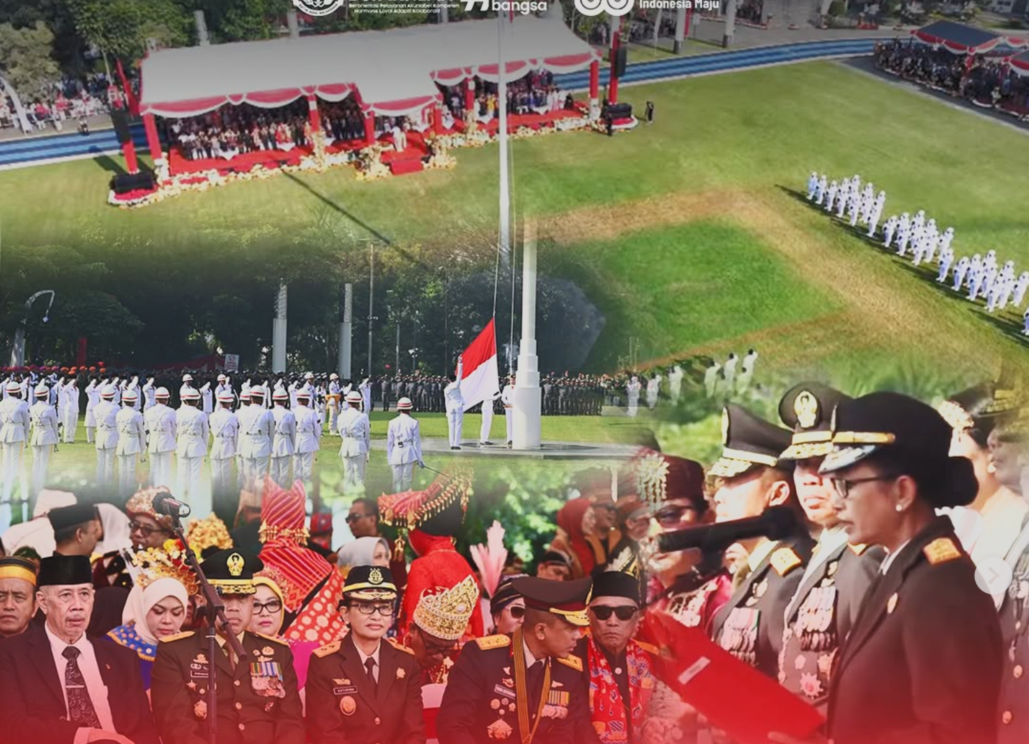Upacara Bendera Sang Merah Putih dalam rangka Peringatan Hari Kemerdekaan Republik Indonesia Ke-80 Tahun 2025