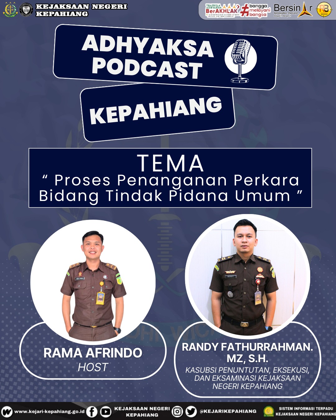 ADHYAKSA PODCAST KEPAHIANG
