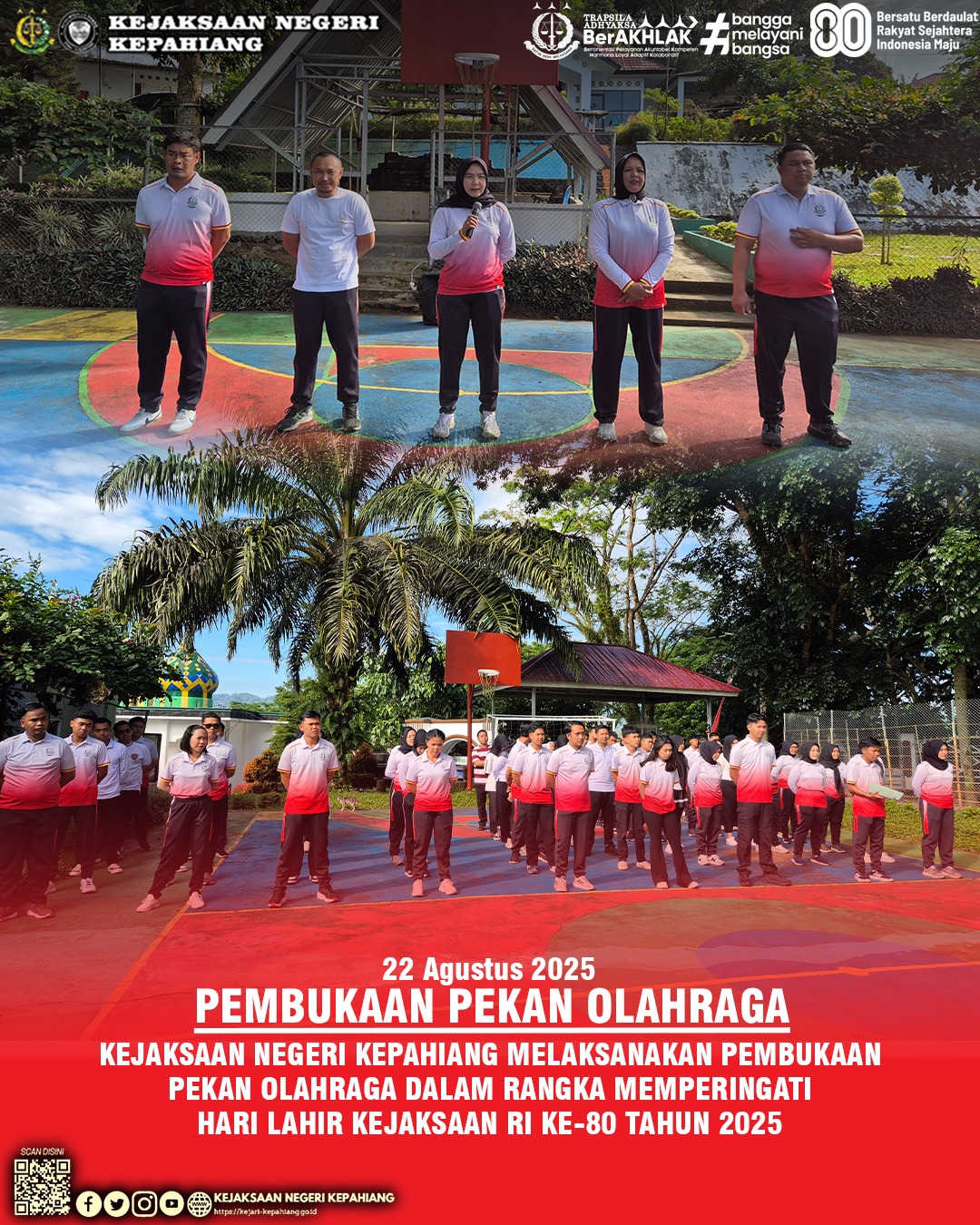 PEMBUKAAN PEKAN OLAHRAGA