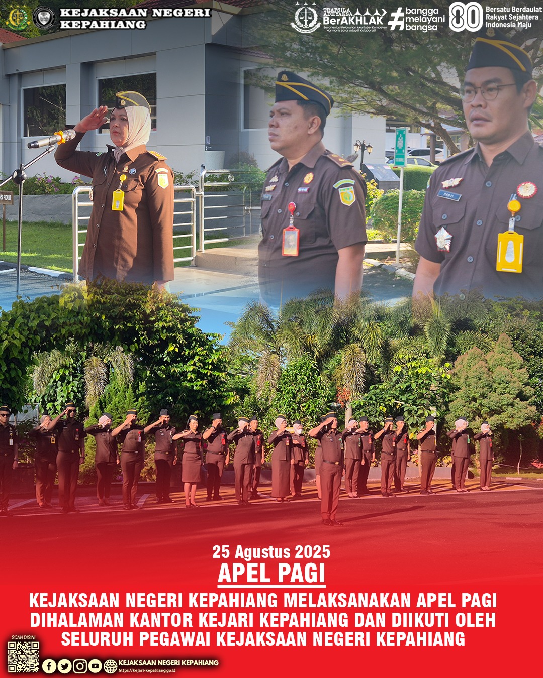 APEL PAGI KEJAKSAAN NEGERI KEPAHIANG