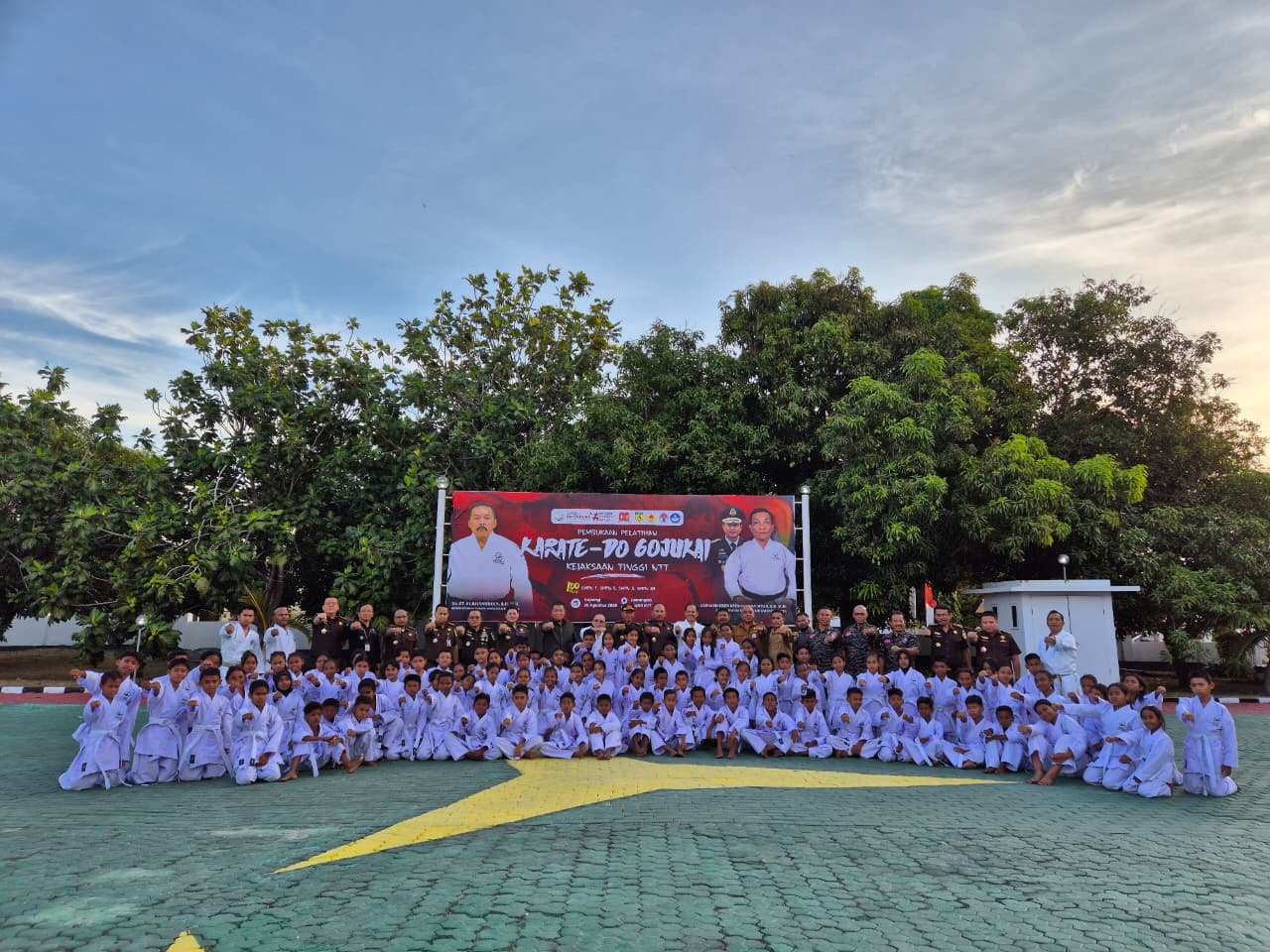 Kejati NTT Resmi Membuka Pelatihan Perdana Karate-Do Gojukai Indonesia Tingkat Provinsi NTT