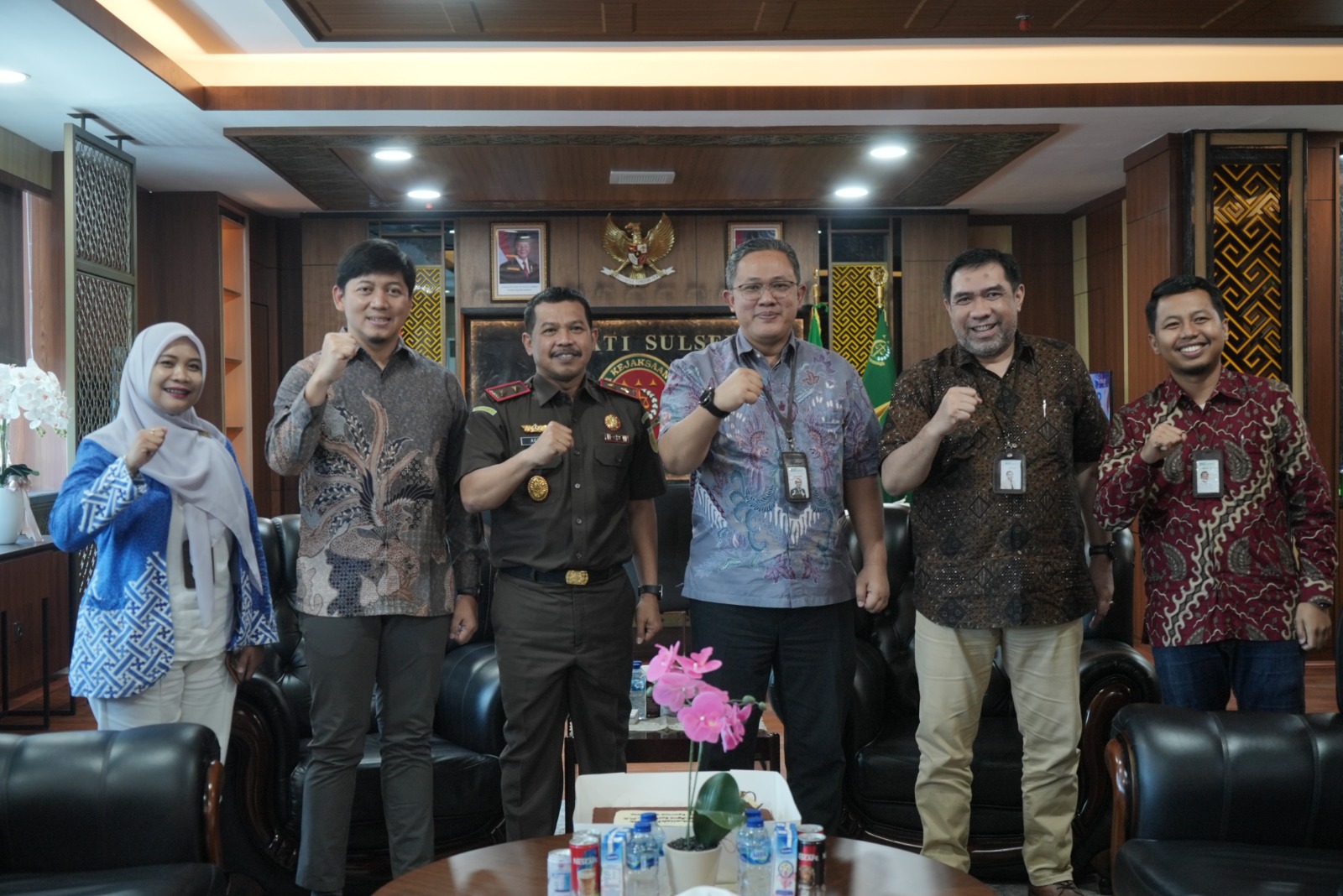 Perkuat Sinergi, Kajati Sulsel dan Regional CEO BSI Region X Makassar Bahas Percepatan Investasi di Sulsel