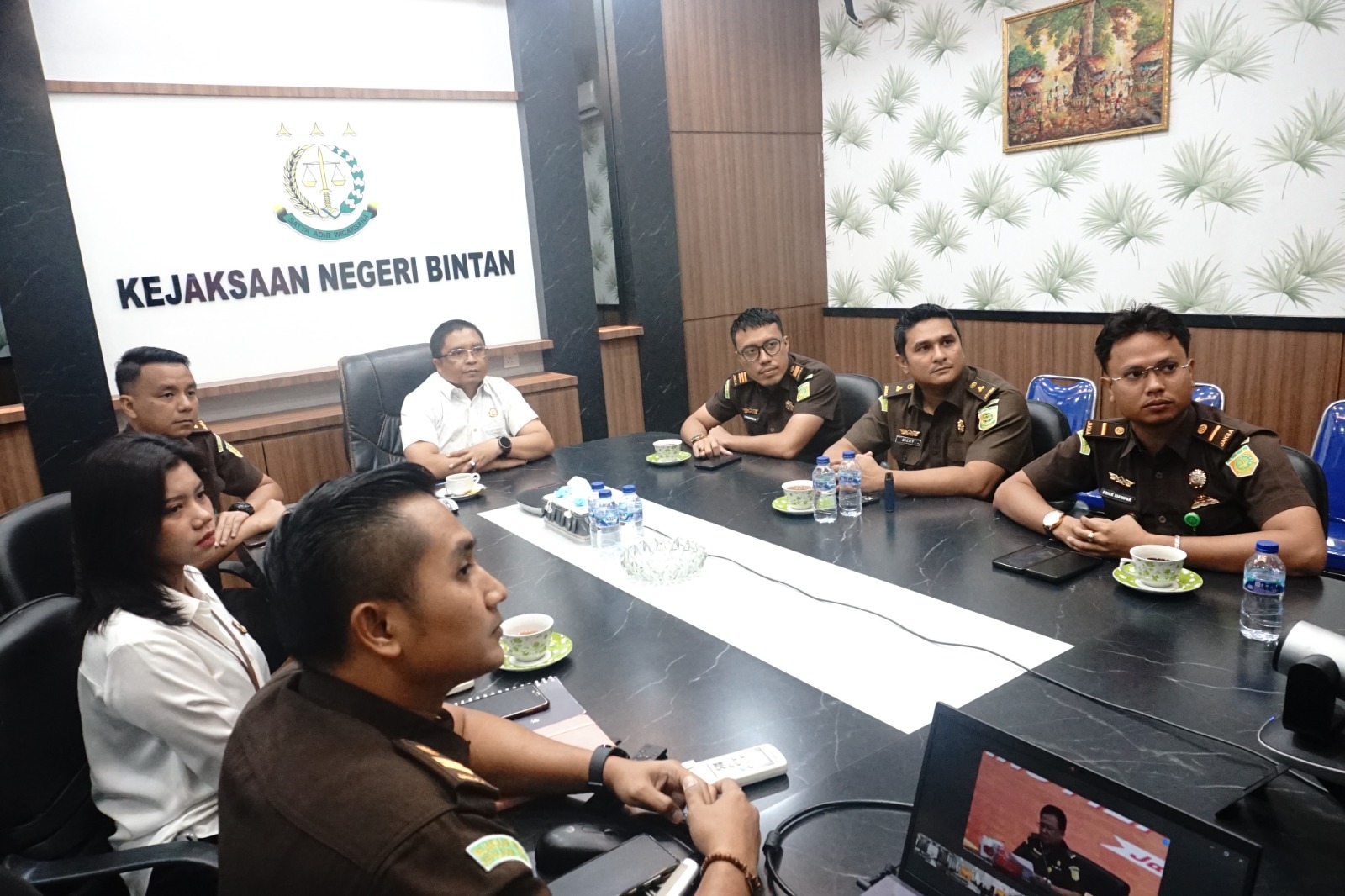 webinar percepatan penyusunan Rancangan Peraturan Pemerintah tentang Manajemen Kepegawaian Jaksa.