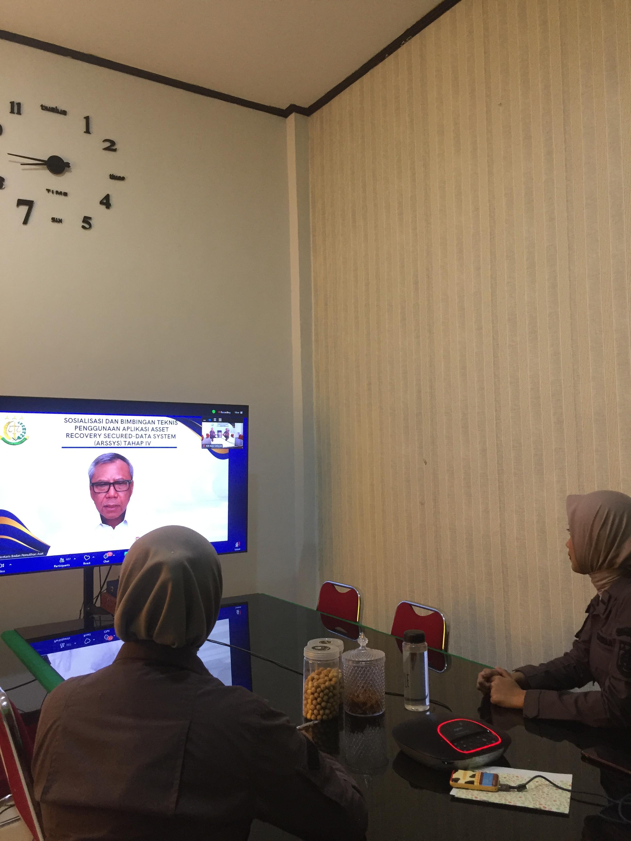 Sosialisasi dan Bimbingan Teknis Penggunaan Aplikasi Asset Recovery Secured-Data System Tahap IV