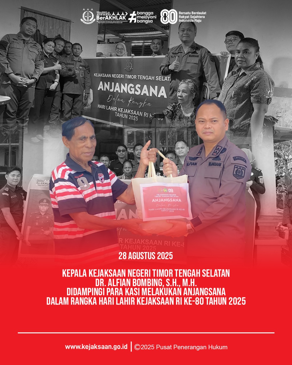 Anjangsana dengan Purnaja Kejaksaan Negeri Timor Tengah Selatan