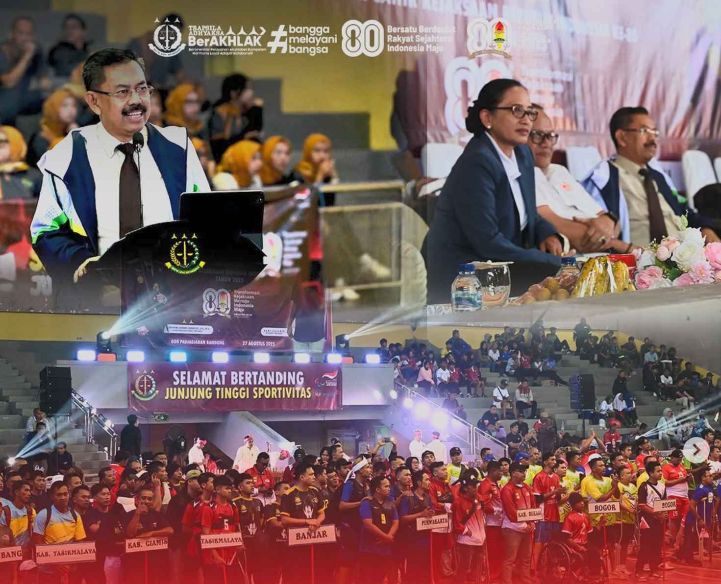 Para Sitting Volleyball Championship Kajati Jabar Cup Tahun 2025 dalam rangka Hari Lahir Kejaksaan ke-80 Tahun 2025