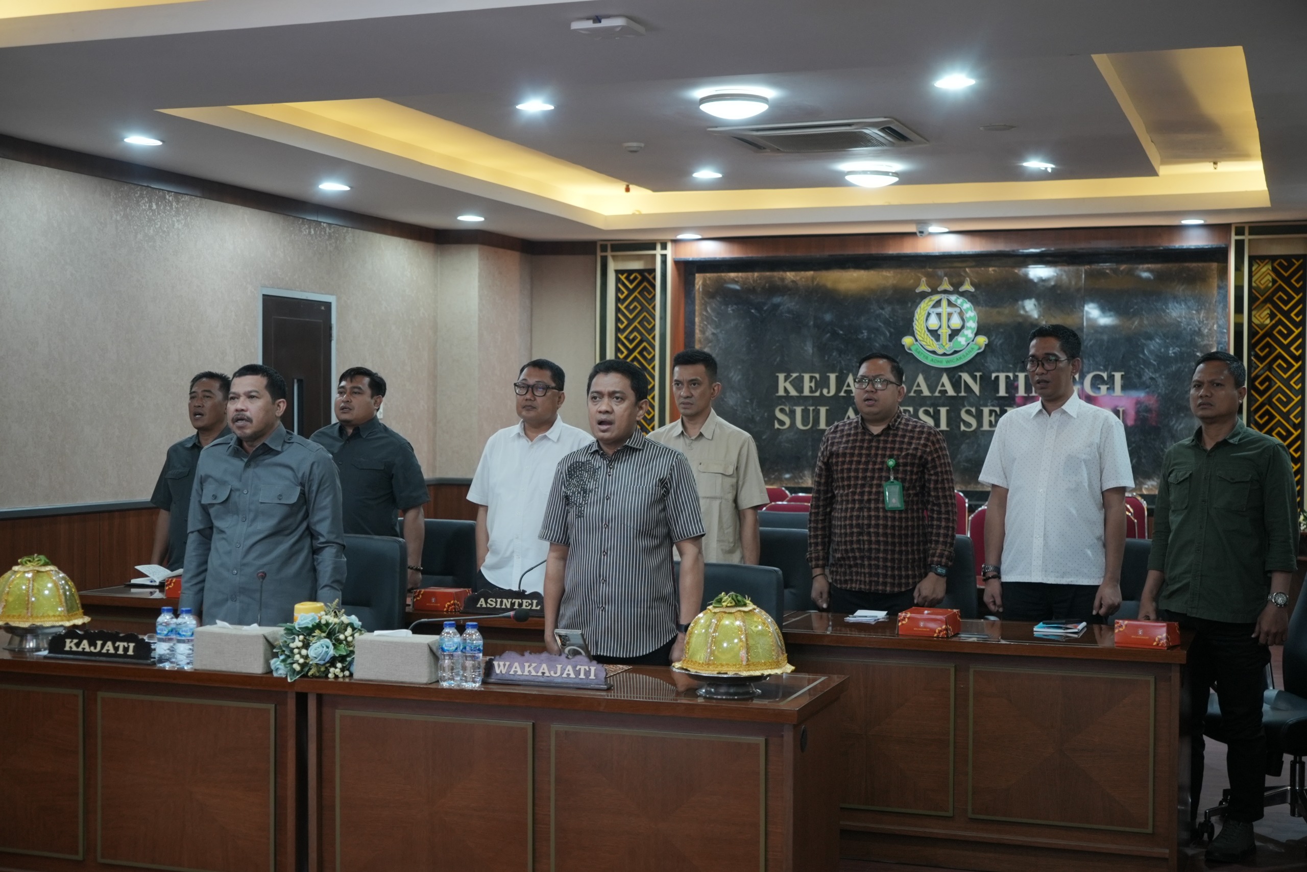 Kejati Sulsel Ikuti Arahan Jamintel Terkait Pengamanan dan Stabilitas Kamtibmas, Kedepankan Pendekatan Humanis