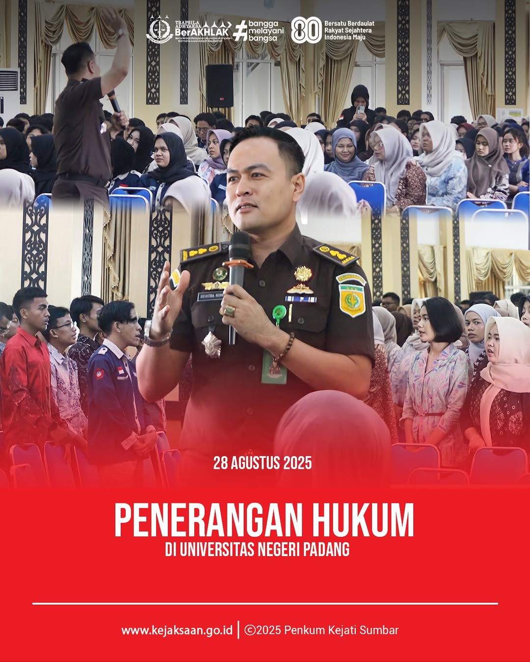 Penerangan Hukum di Universitas Negeri Padang