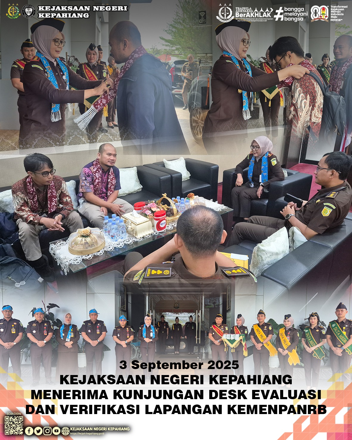 DESK EVALUASI DAN VERIFIKASI LAPANGAN KEMENPANRB