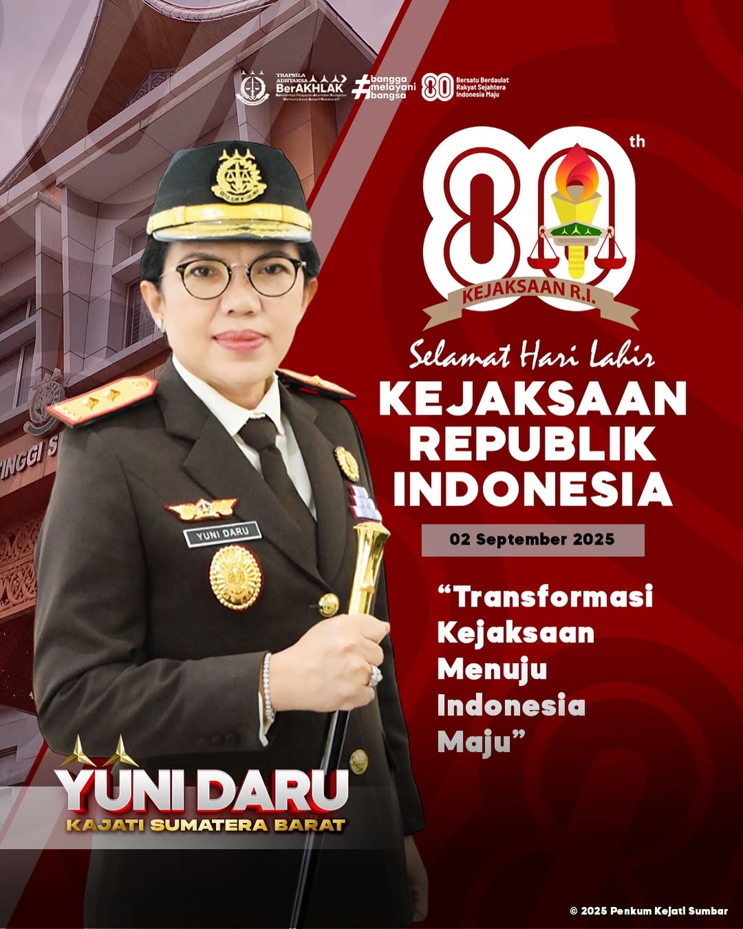 Selamat Hari Lahir Kejaksaan Yang Ke - 80