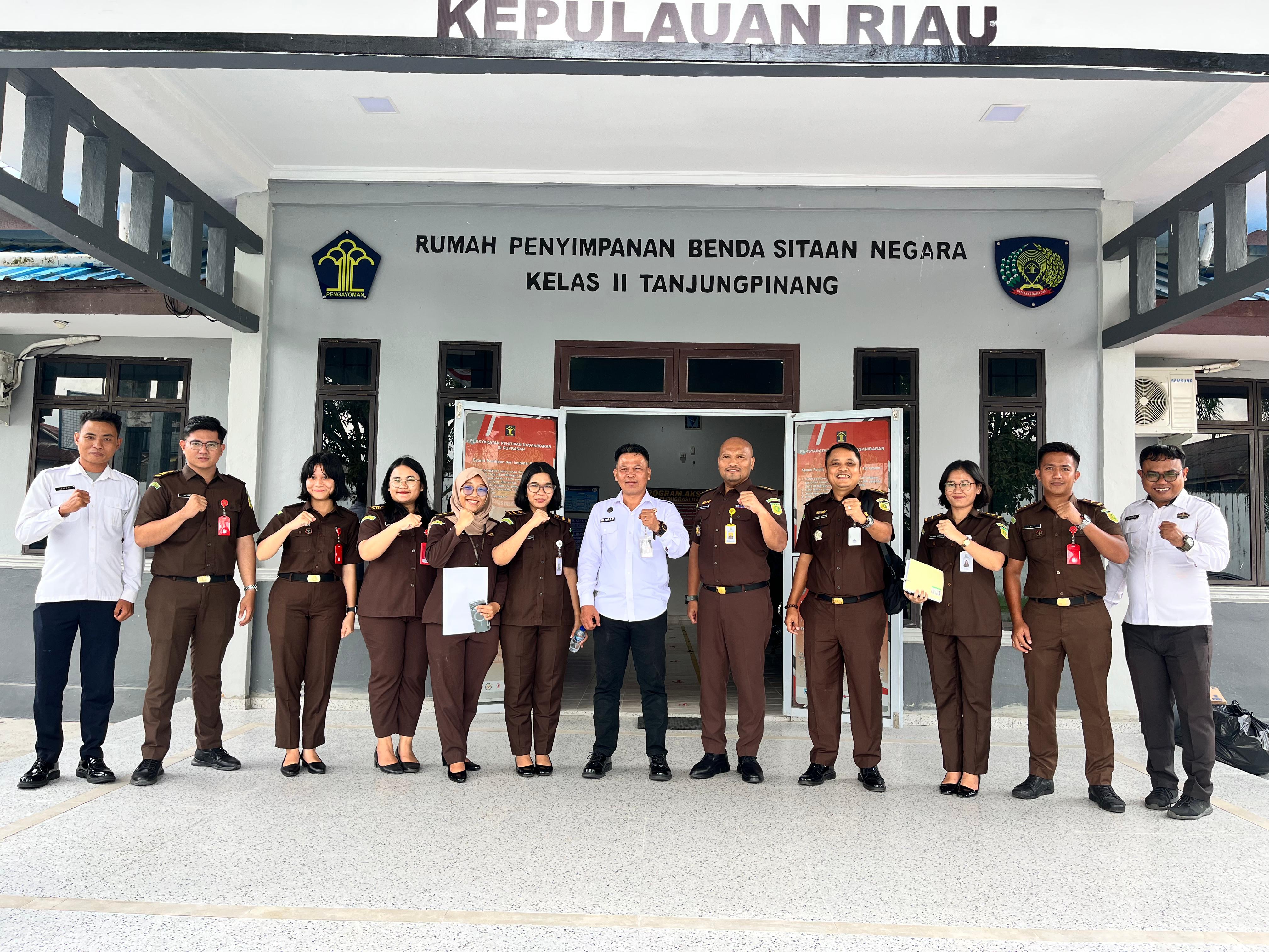 Verifikasi Lapangan Barang Bukti Barang Rampasan dan Benda Sitaan