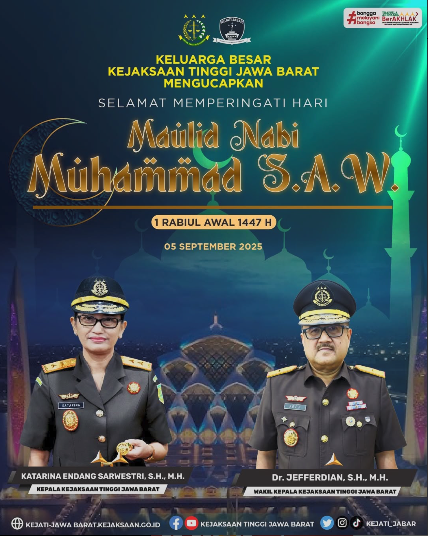 Selamat Memperingati Hari Maulid Nabi Muhammad SAW
