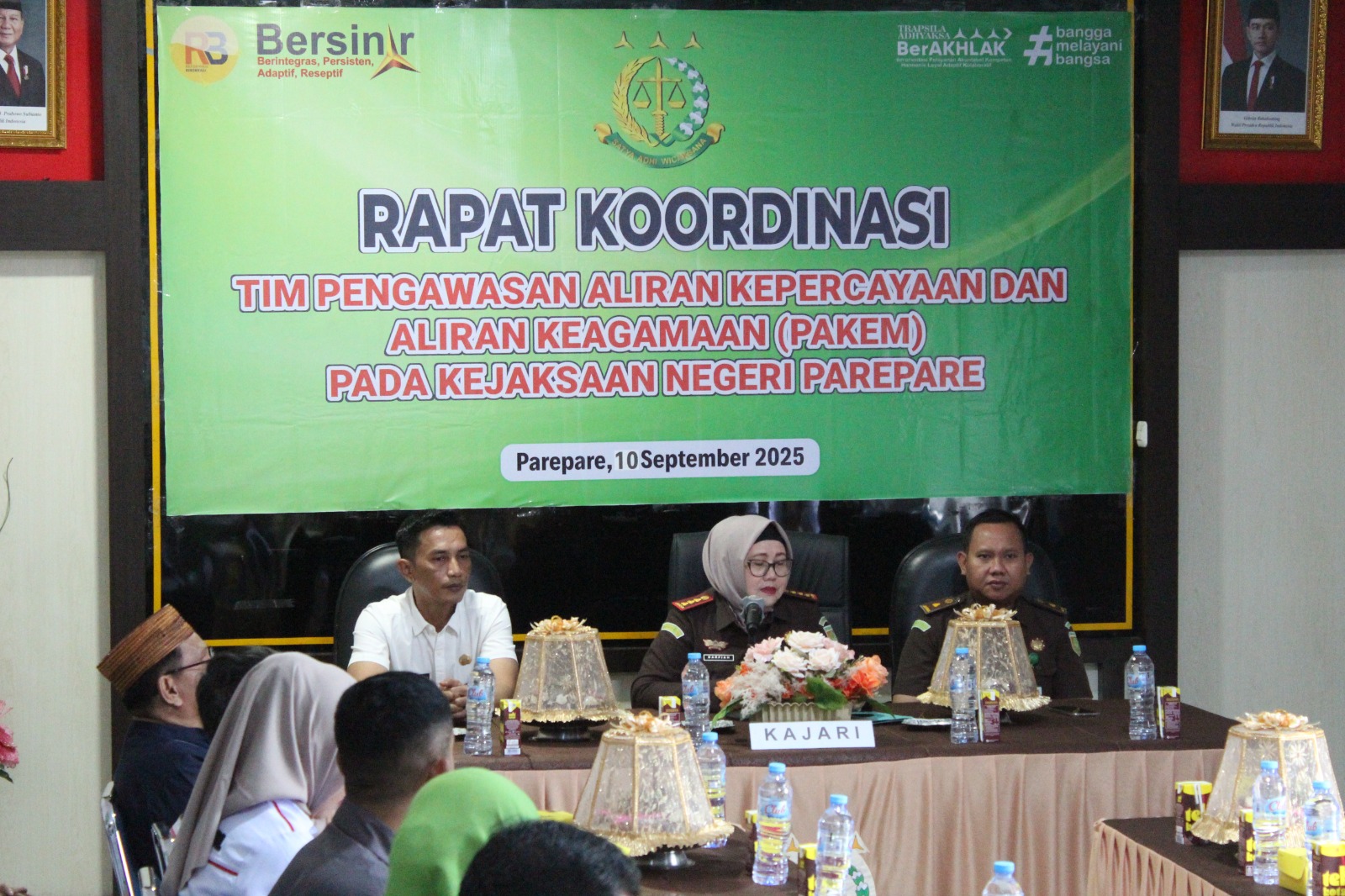 Kejari Parepare Gelar Rapat PAKEM Perkuat Sinergi Lintas Sektor untuk Jaga Kerukunan