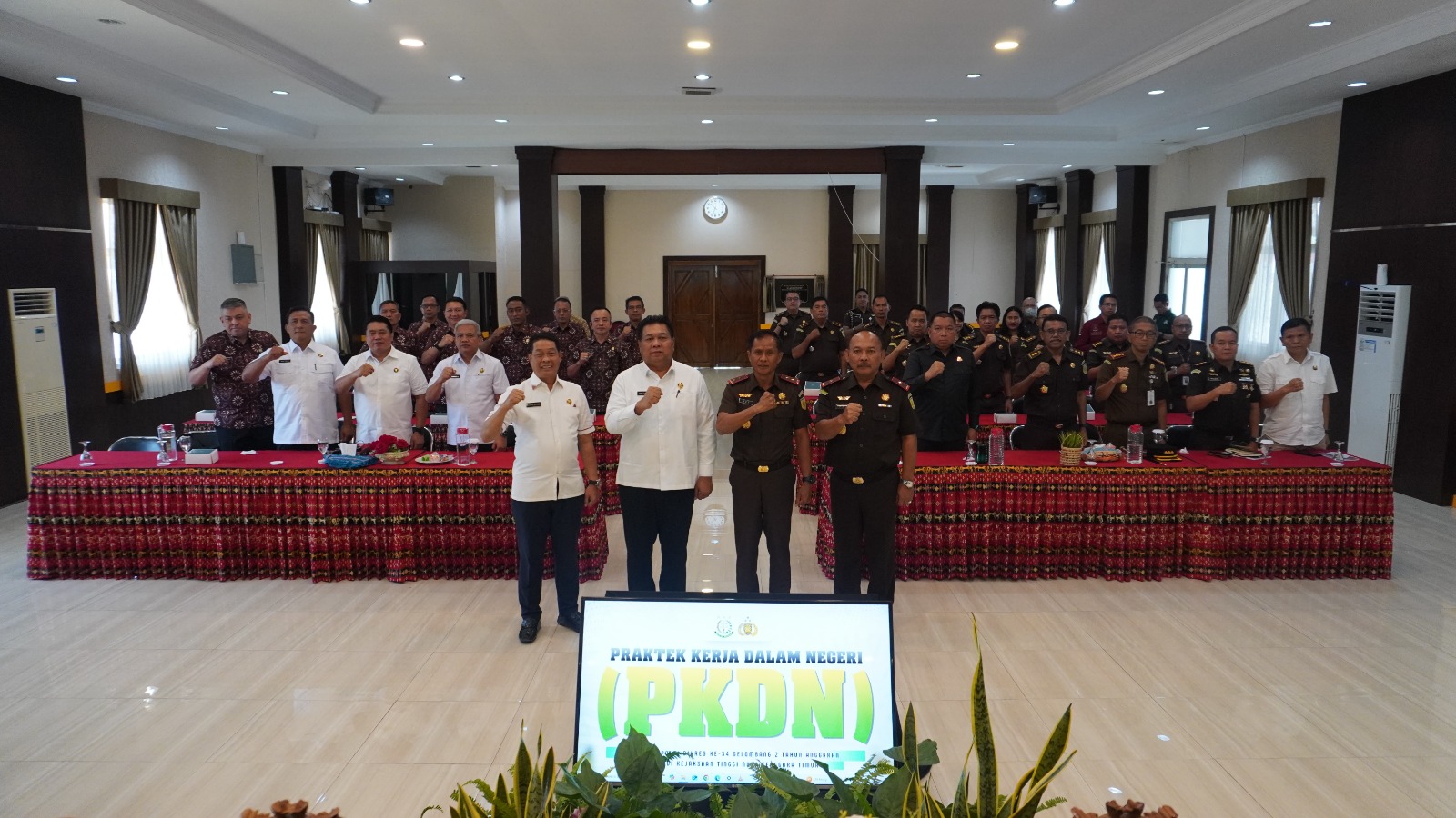 Kajati NTT Terima Peserta PKDN Sespimti Polri Dikreg ke-34  Gelombang II Tahun 2025