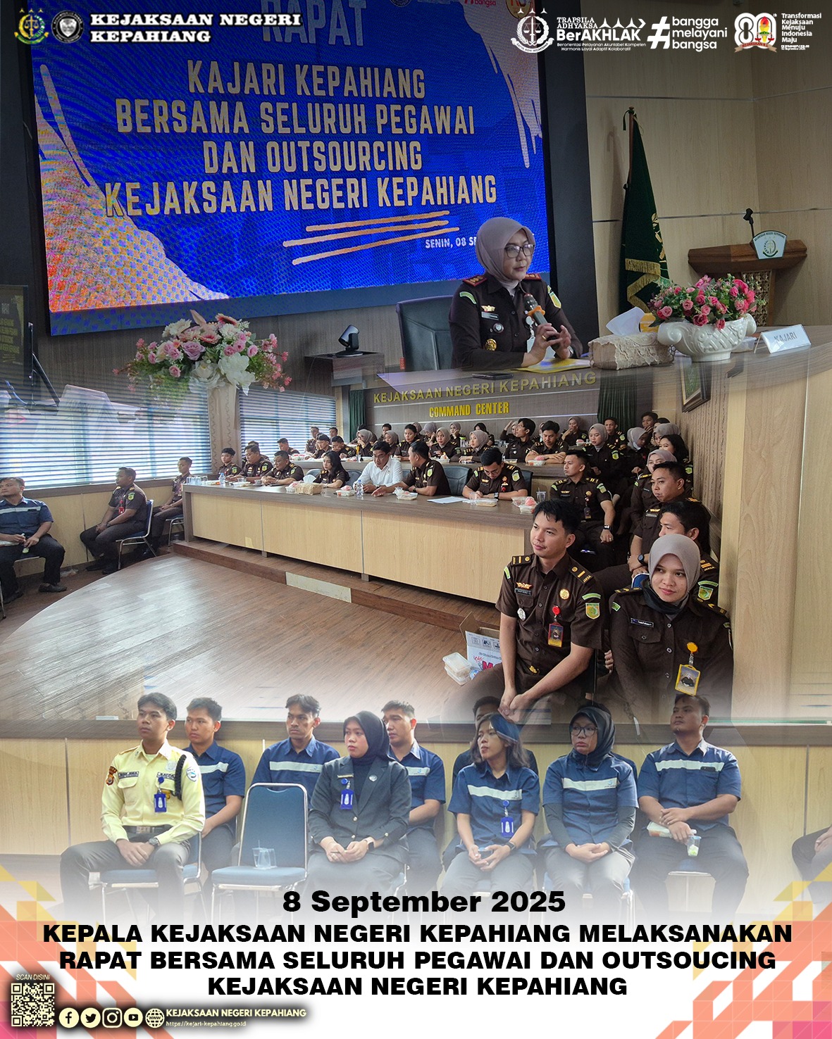 RAPAT KAJARI KEJAKSAAN NEGERI KEPAHIANG
