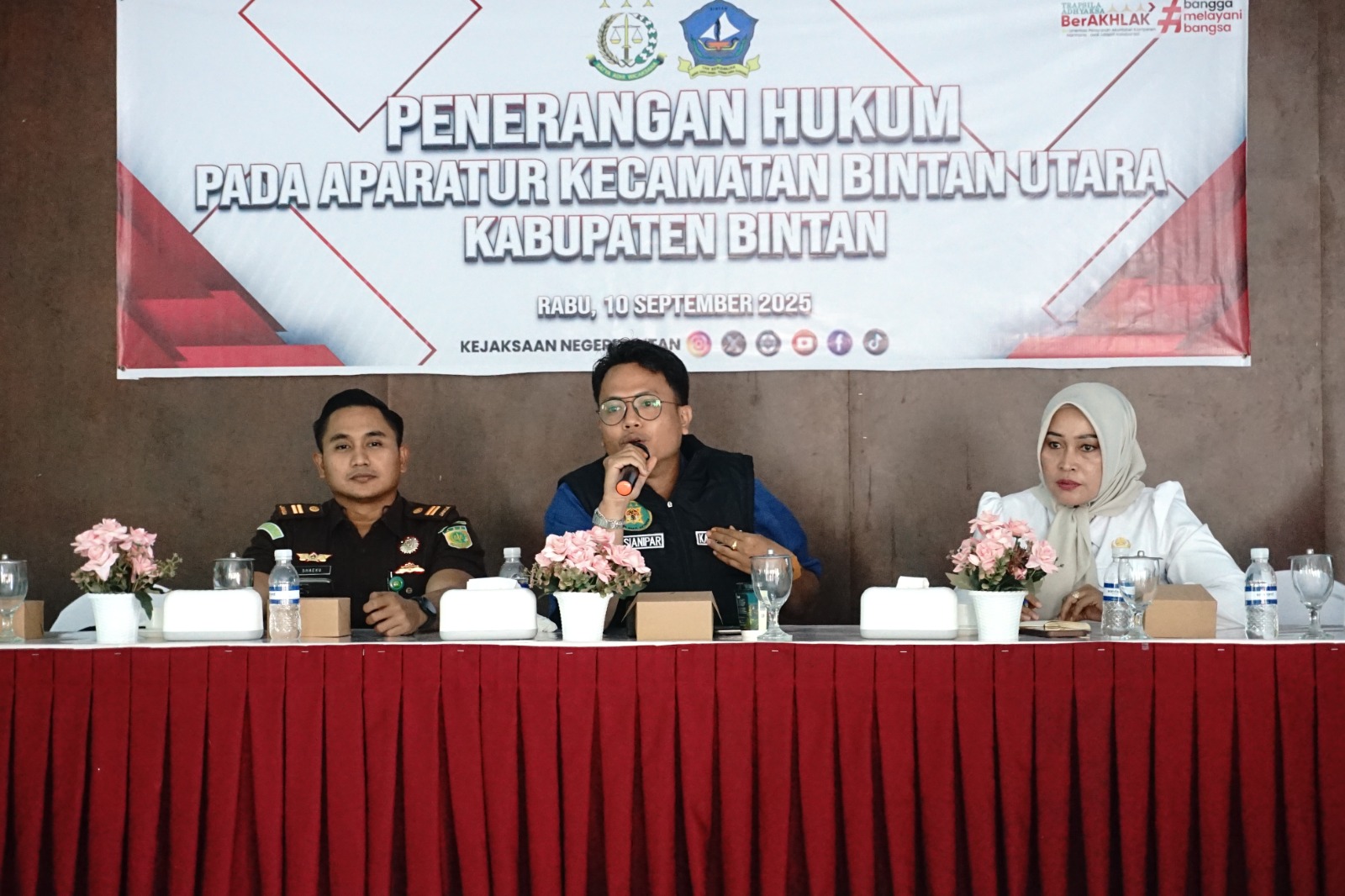 Penerangan Hukum di Kantor Kecamatan Bintan Utara
