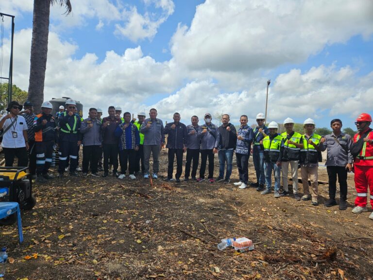 Tim PPS Kejati NTT Laksanakan Kunjungan Lapangan Proyek Strategis Nasional Pembangunan Kawasan Sentra Industri Garam Nasional K-SIGN) di Kabupaten Rote Ndao