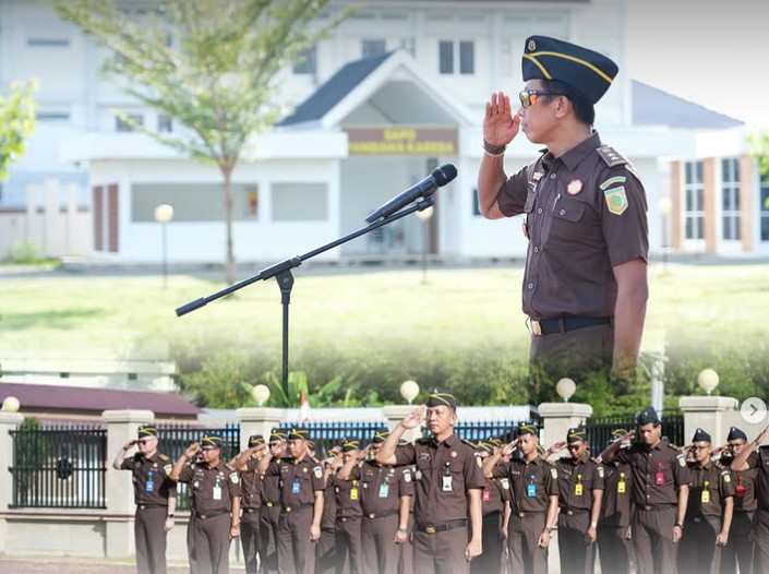 Apel Pagi Kejaksaan Tinggi Sulawesi Barat