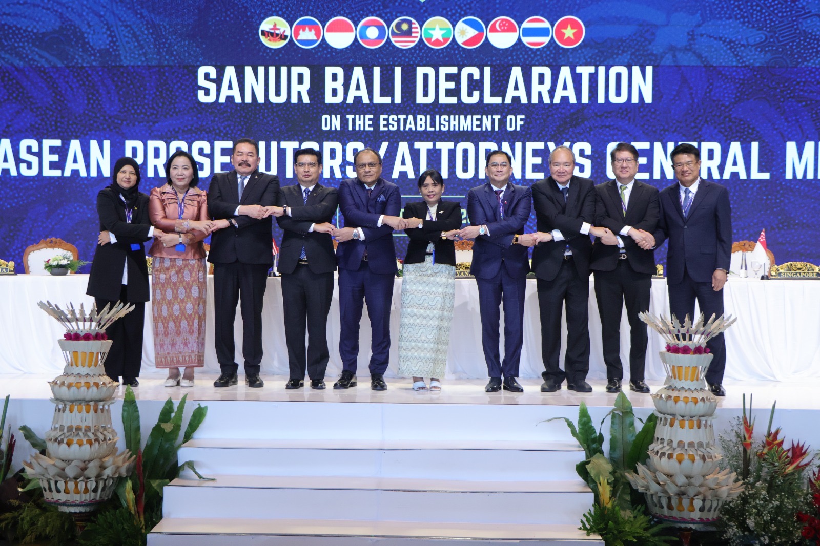 Deklarasi Jaksa ASEAN di Sanur Bali Jaksa Agung Tandatangani Komitmen Sinergi Lawan Kejahatan Lintas Negara
