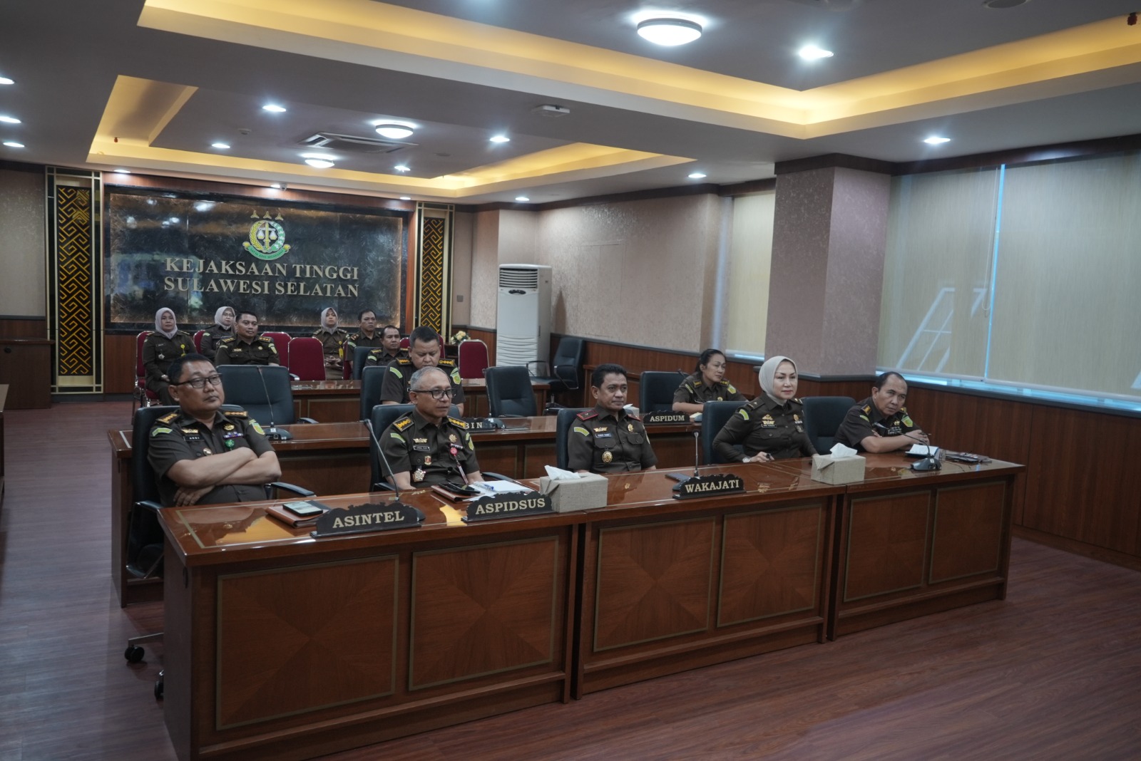 Wakajati Sulsel Robert M Tacoy Ikuti Secara Virtual Deklarasi APAGM Perkuat Supremasi Hukum di ASEAN