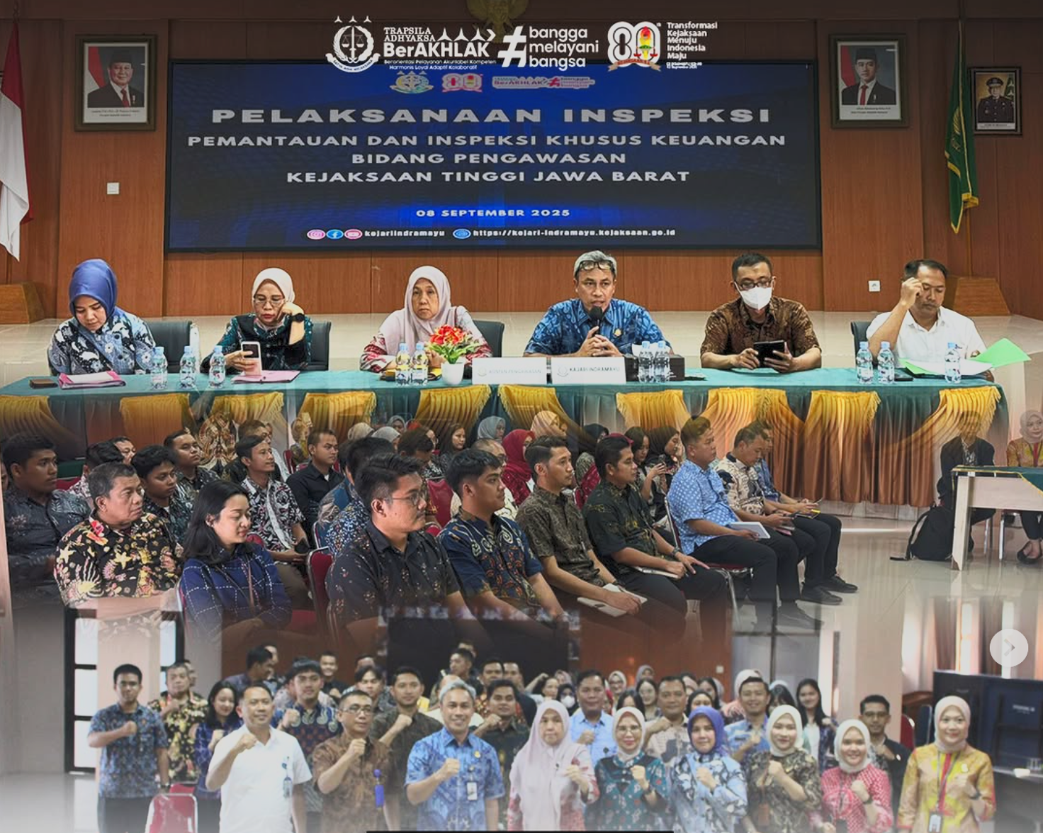 Inspeksi Pemantauan dan Inspeksi Khusus keuangan di wilayah Kejati Jabar