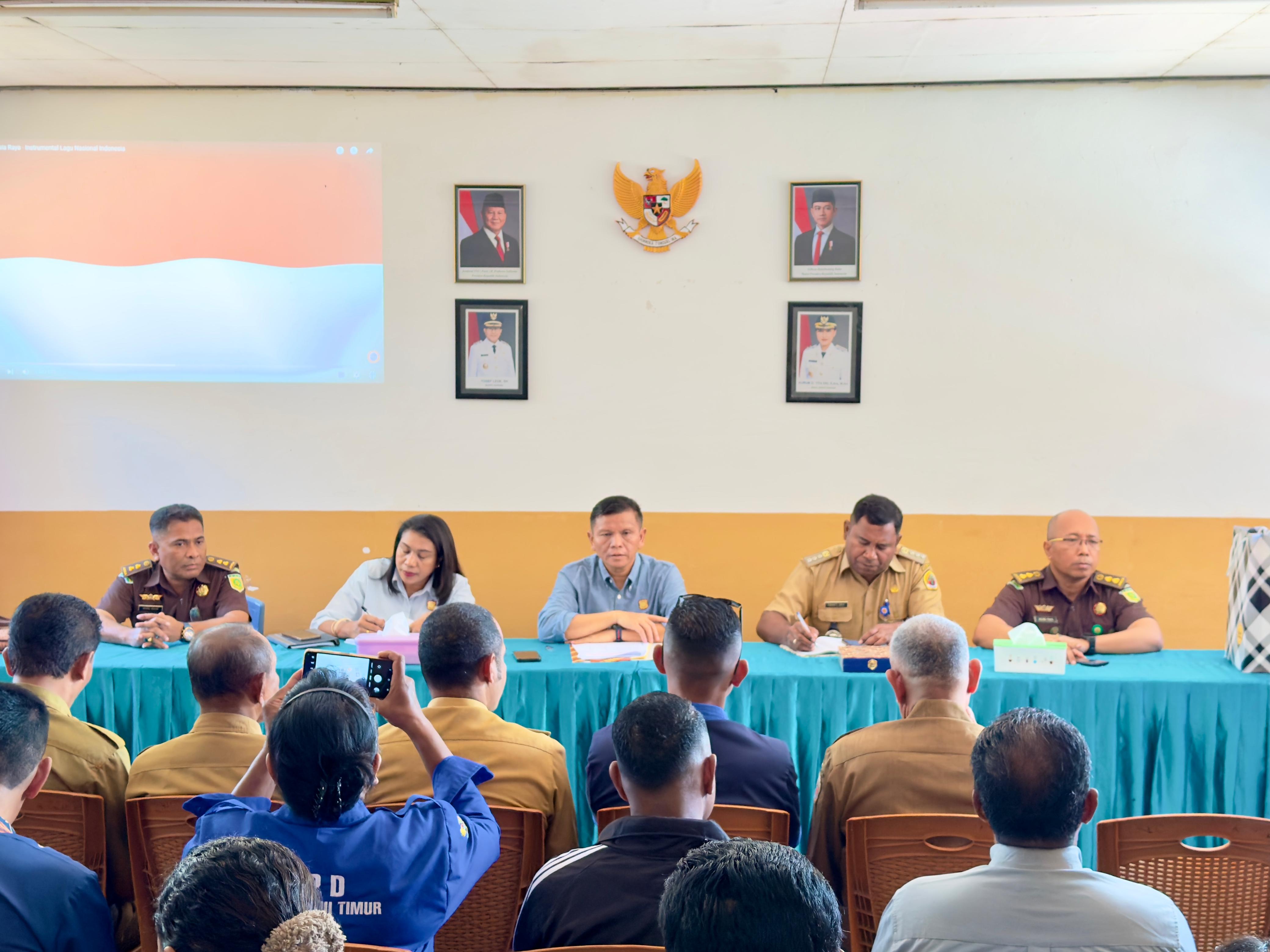 Kejati NTT Gandeng Kecamatan Kupang Tengah Dampingi Hukum Pengelolaan Dana Desa
