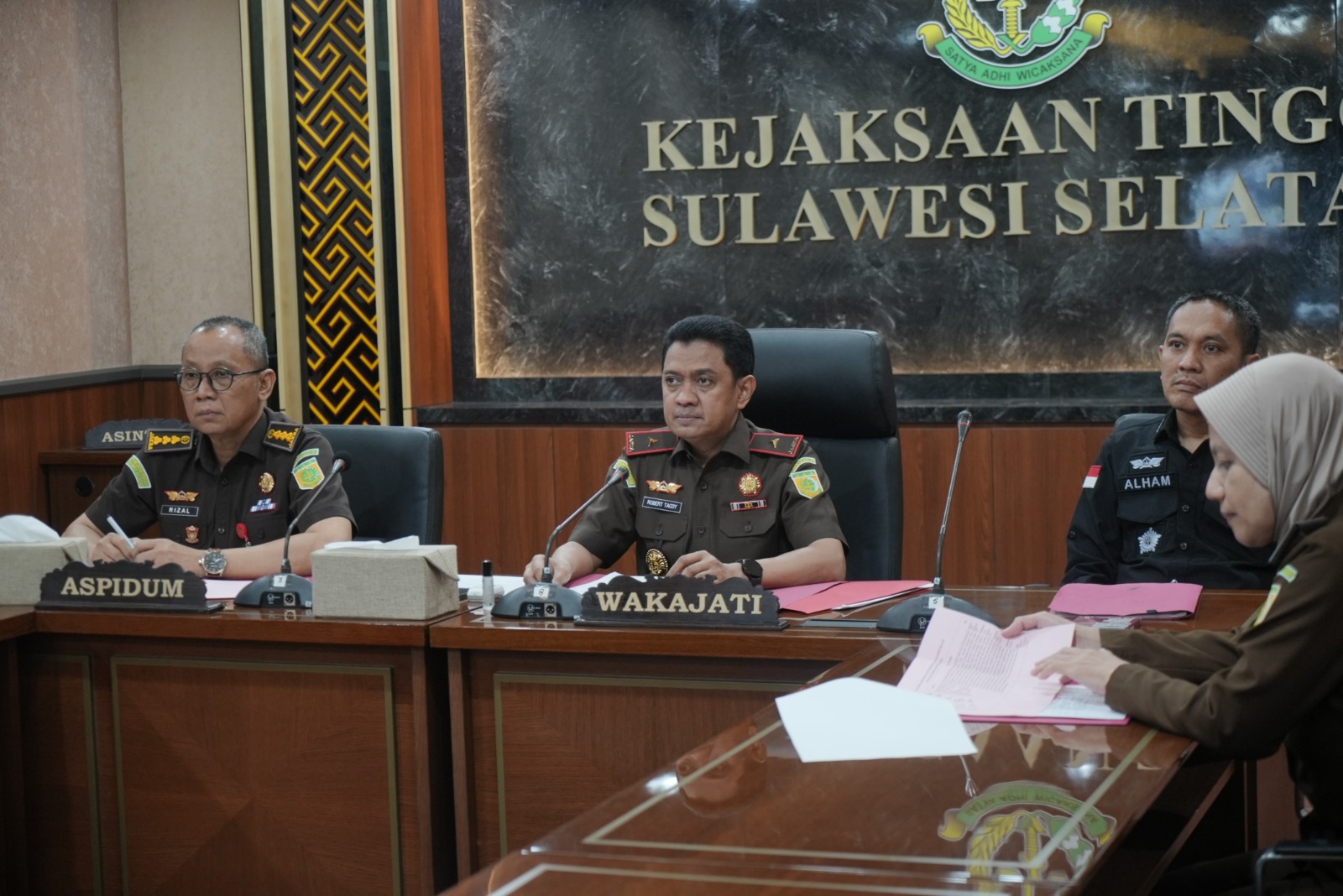 Wakajati Sulsel Selesaikan Kasus Pencurian Emas di Sidrap Lewat Keadilan Restoratif Tersangka dan Korban Ternyata Sepupu Satu Kali