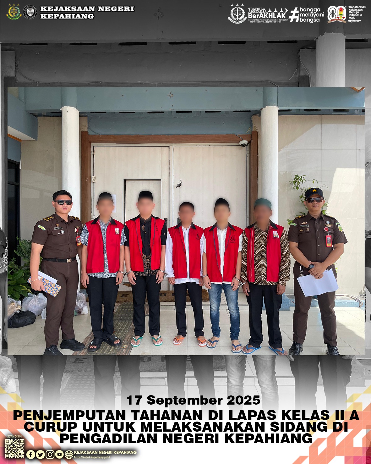 PENJEMPUTAN TAHANAN