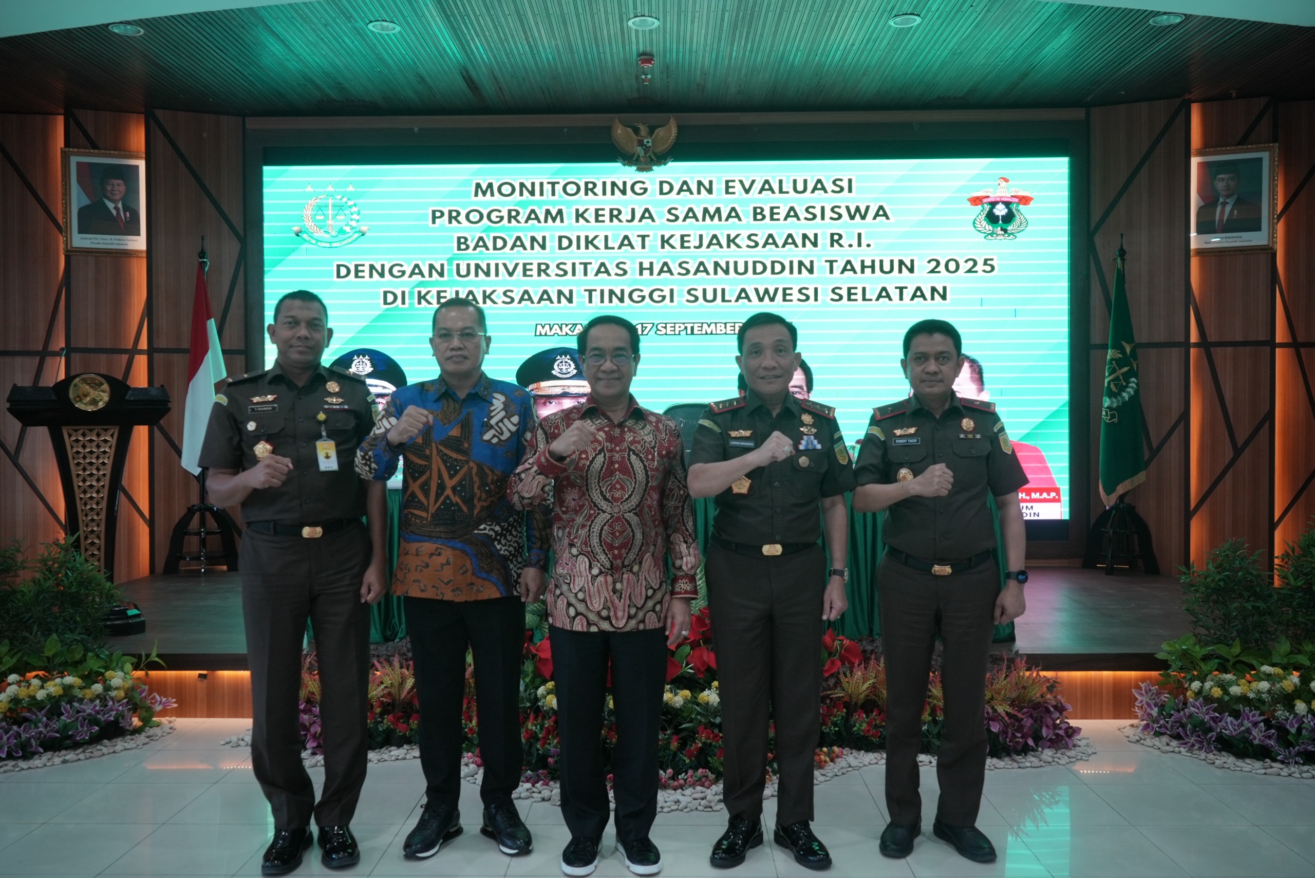 Perkuat Sinergi Demi Peningkatan Kualitas SDM Badan Diklat Kejaksaan RI dan Unhas Gelar Monev Beasiswa Program S3