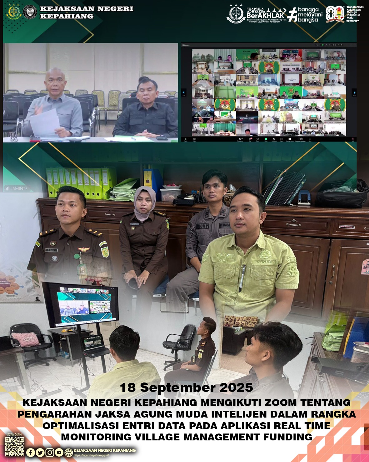 PENGARAHAN JAKSA AGUNG MUDA INTELIJEN
