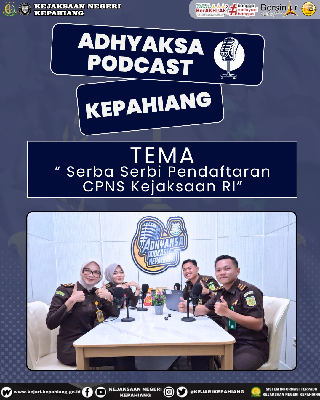 ADHYAKSA PODCAST KEPAHIANG